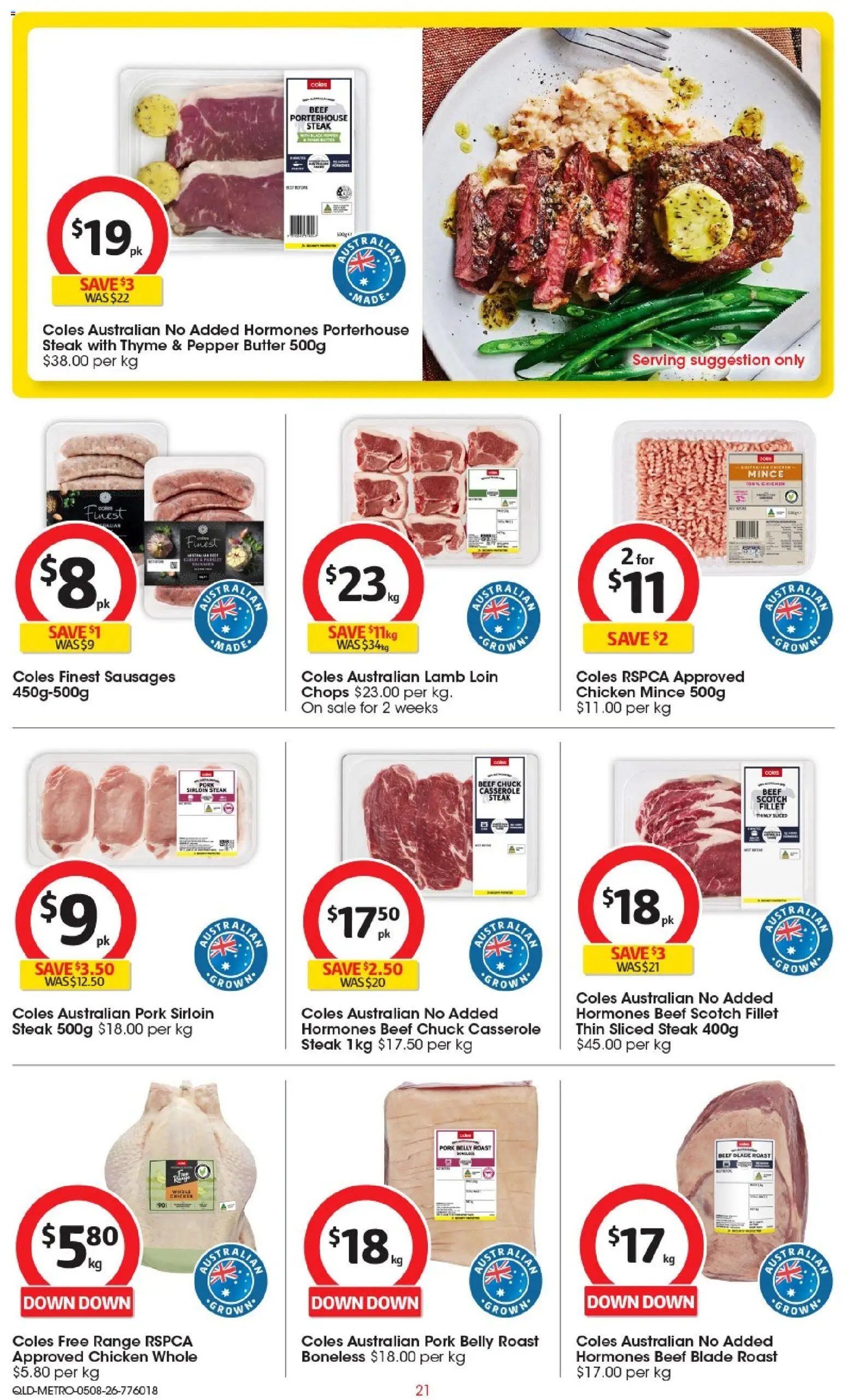 Coles catalogue from 05/08/2026 Coles catalogue QLD