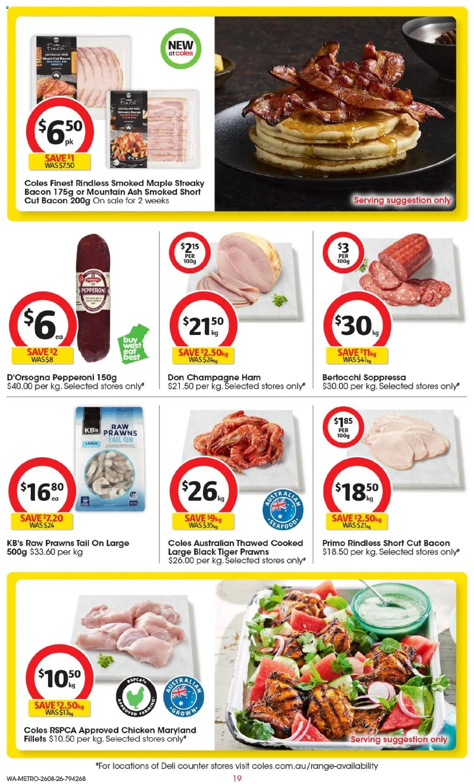 Coles catalogue from 26/08/2026 Coles catalogue WA