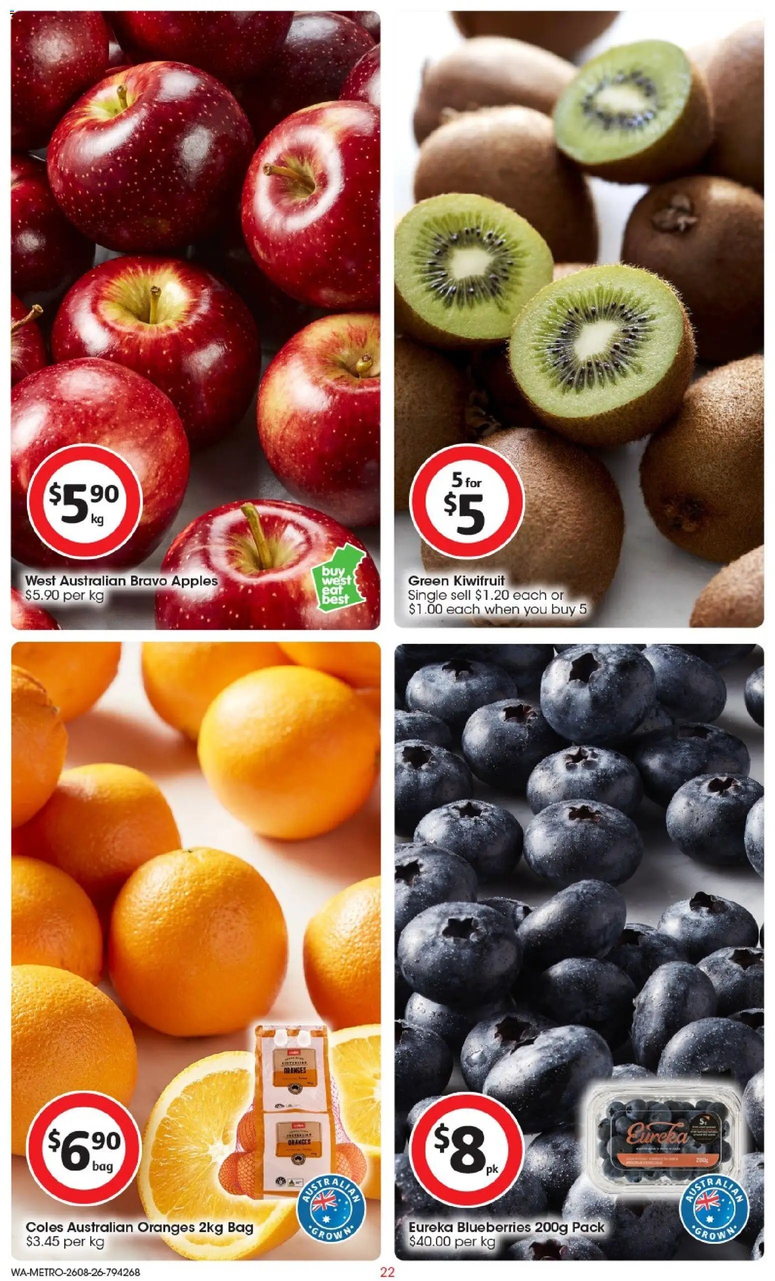 Coles catalogue from 26/08/2026 Coles catalogue WA