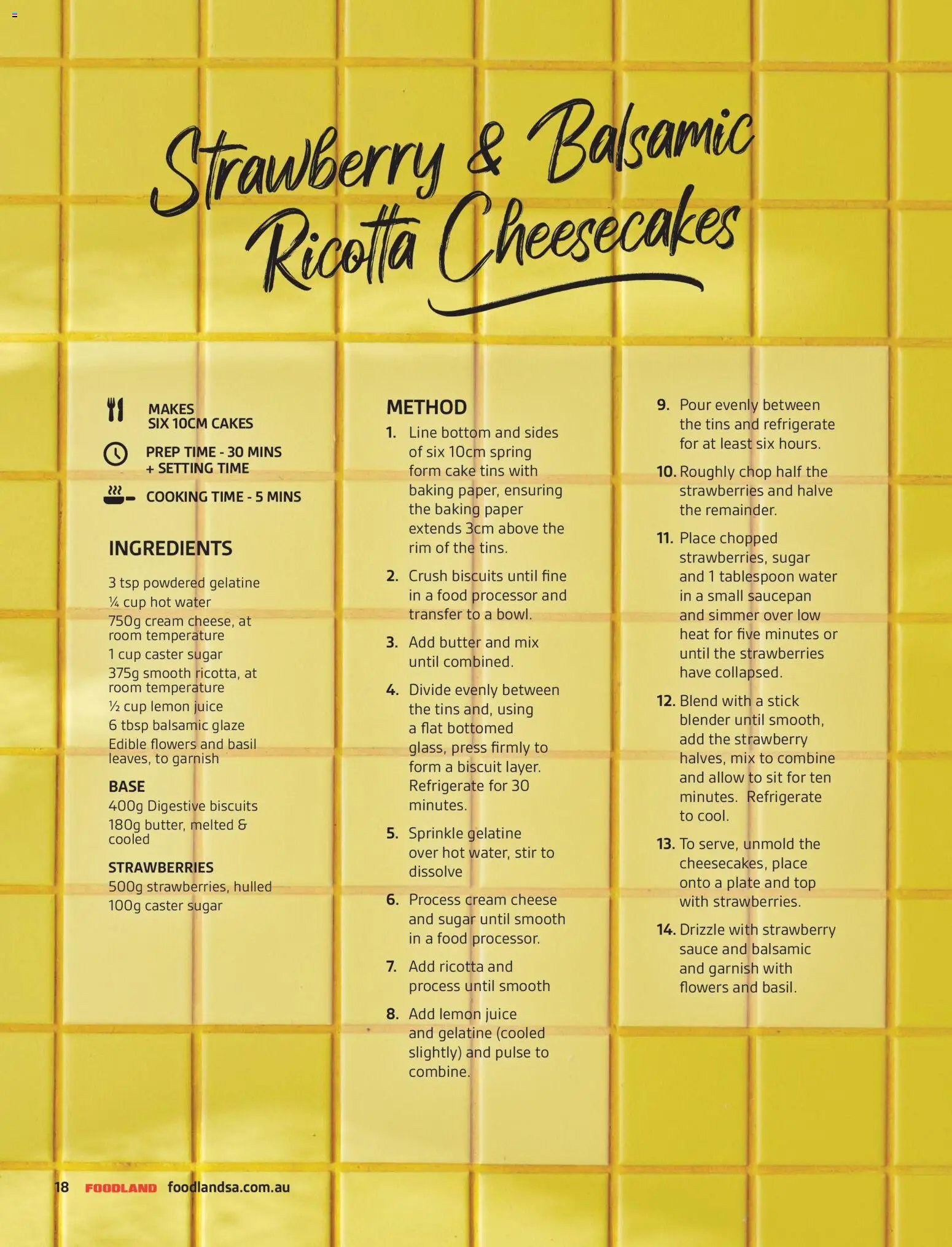 Foodland catalogue from 01/09/2026 Foodland catalogue Spring 2026