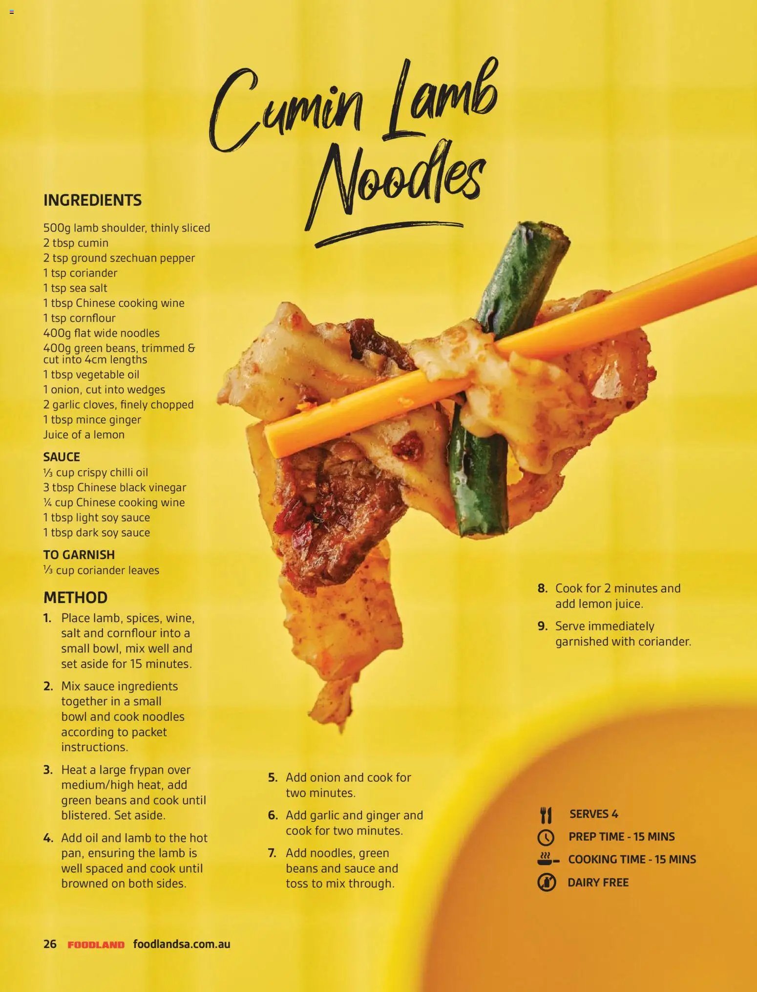 Foodland catalogue from 01/09/2026 Foodland catalogue Spring 2026