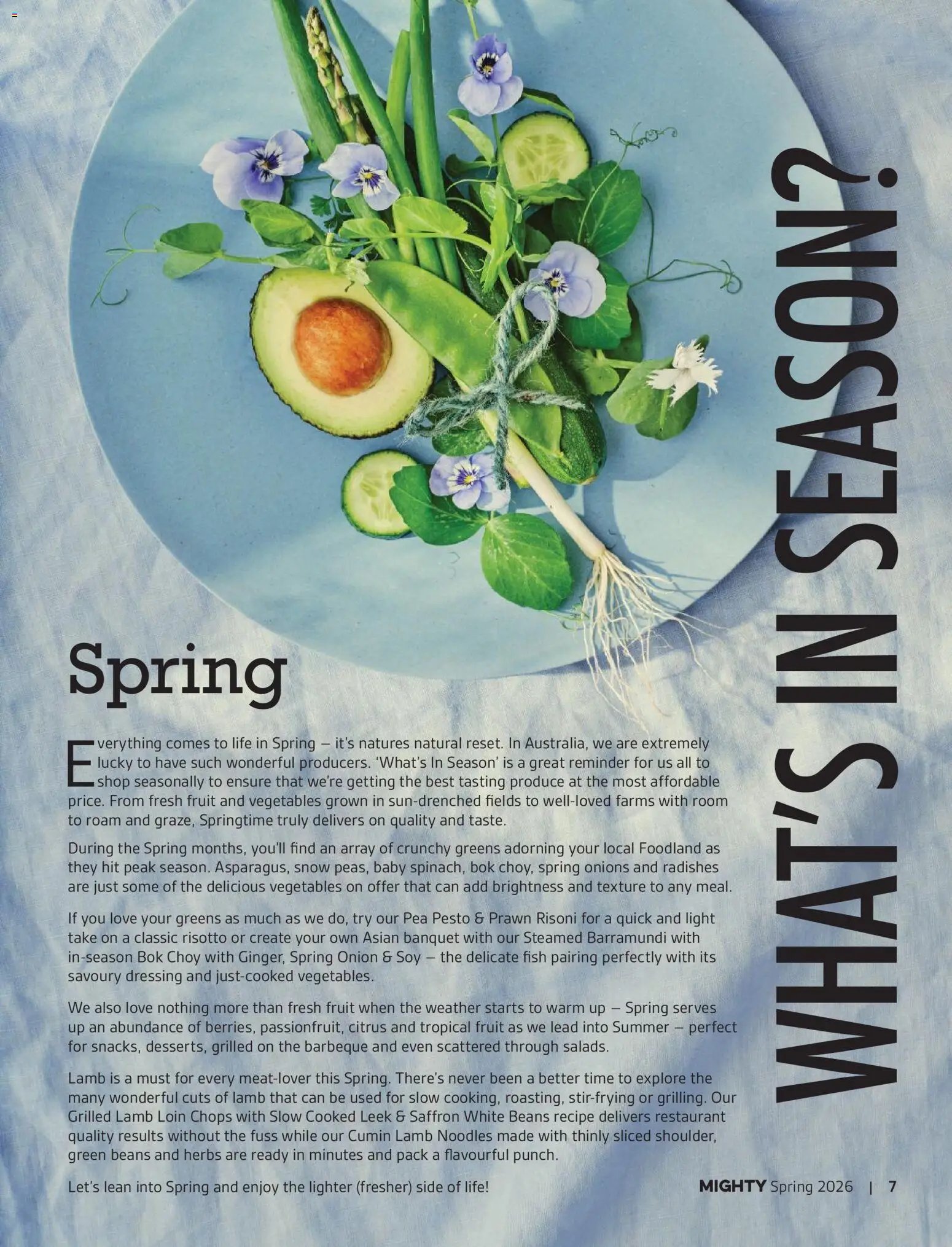 Foodland catalogue from 01/09/2026 Foodland catalogue Spring 2026