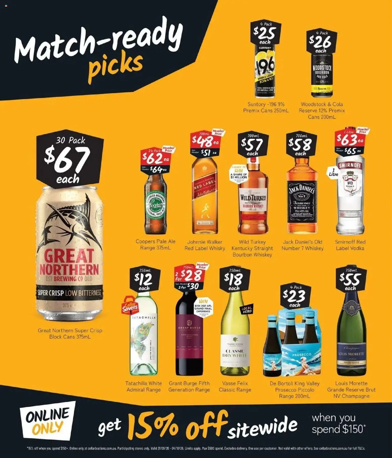 Cellarbrations catalogue from 21/09/2026 Cellarbrations catalogue Katanning