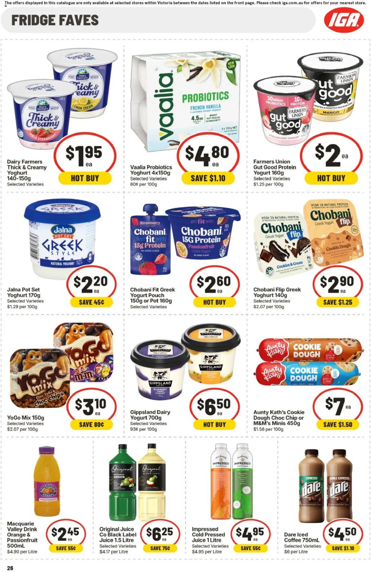 IGA catalogue from 15/07/2026 IGA catalogue