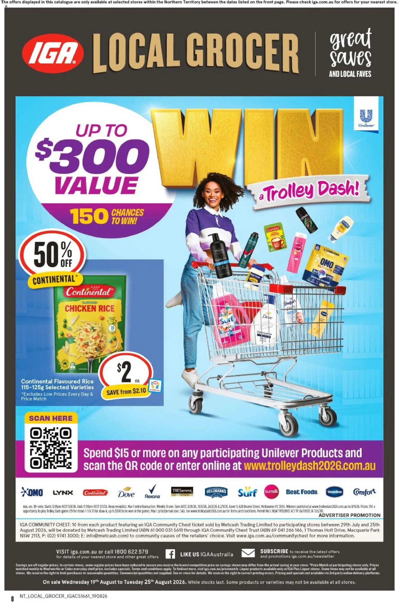 IGA catalogue from 19/08/2026 IGA Local Grocer NT