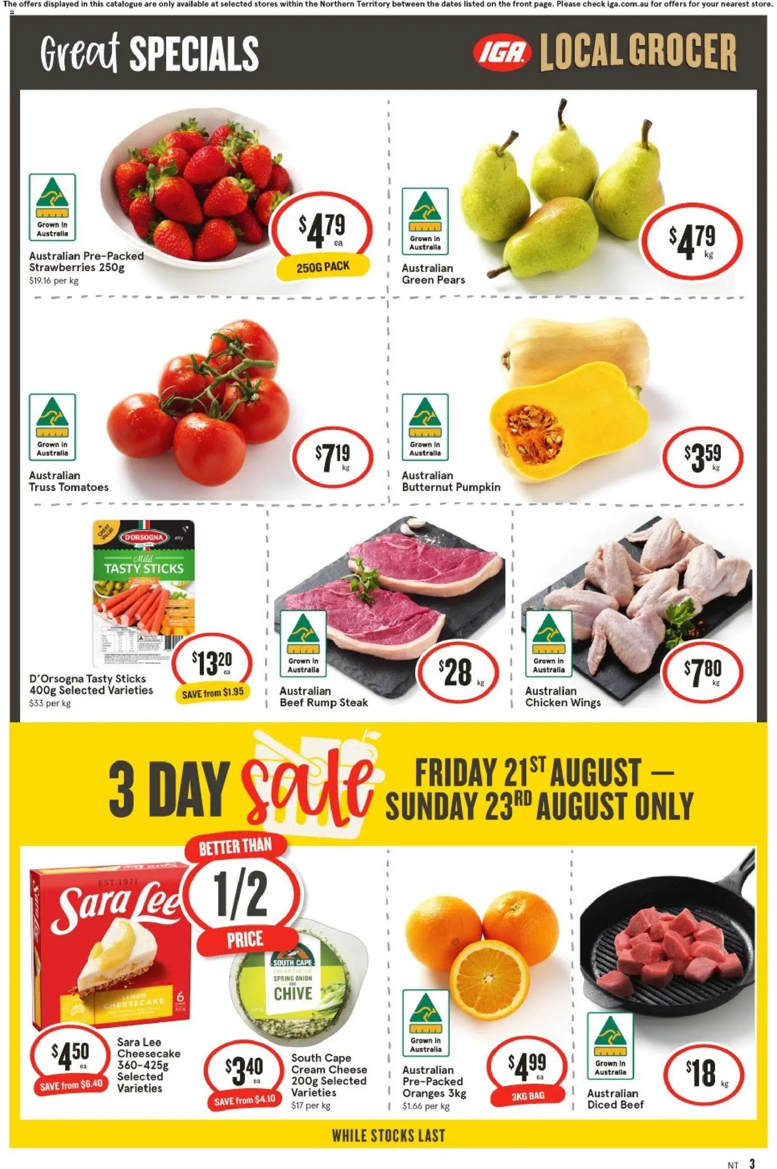 IGA catalogue from 19/08/2026 IGA Local Grocer NT