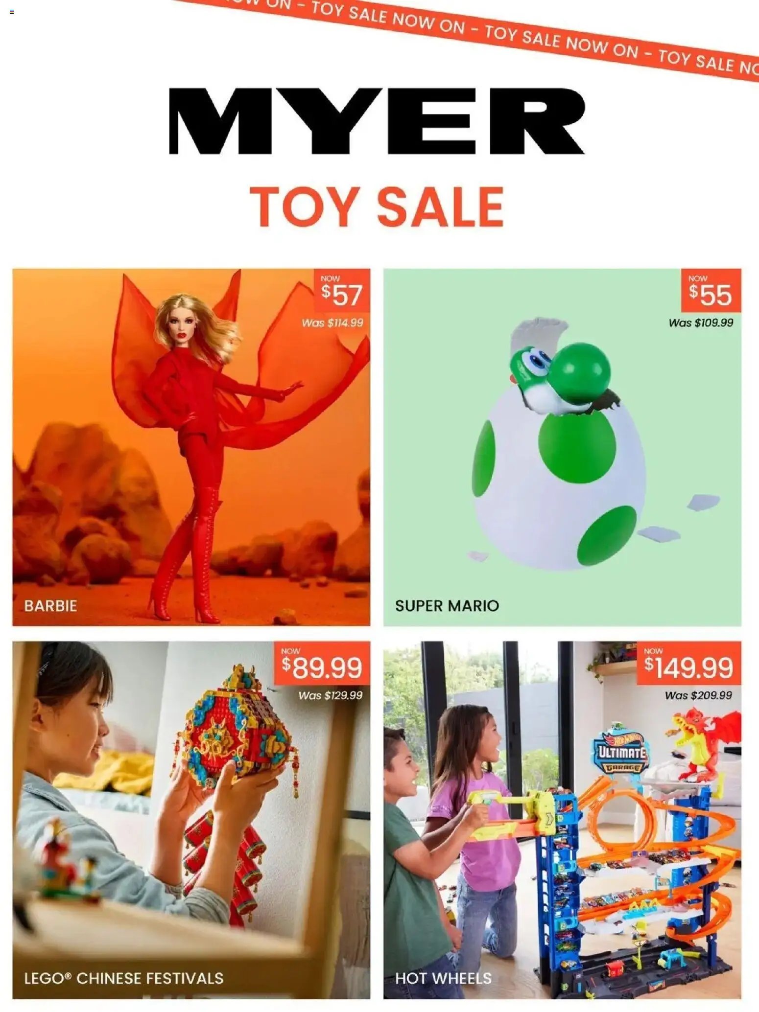 Myer catalogue from 14/09/2026 Myer Toy Sale