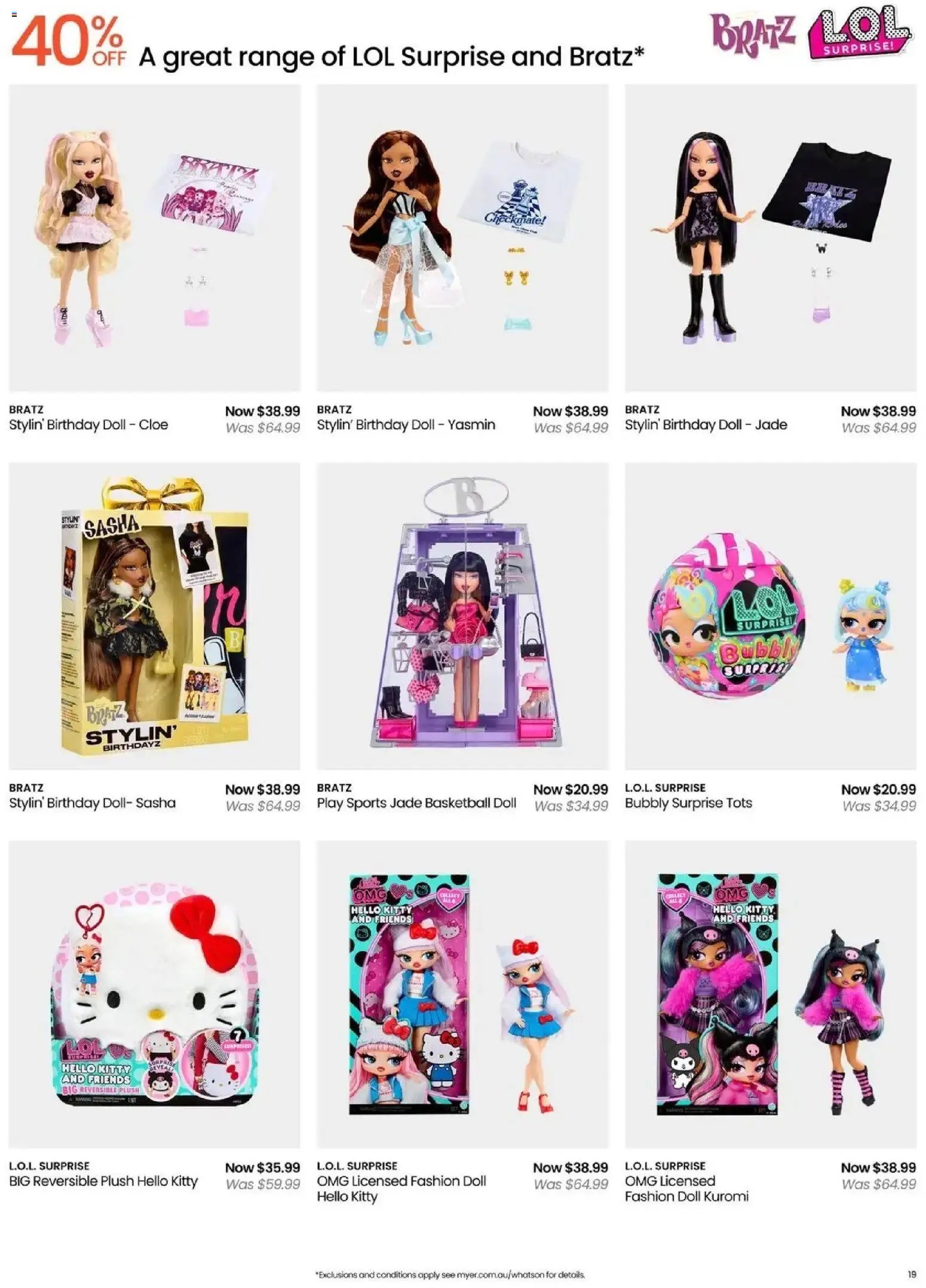 Myer catalogue from 14/09/2026 Myer Toy Sale