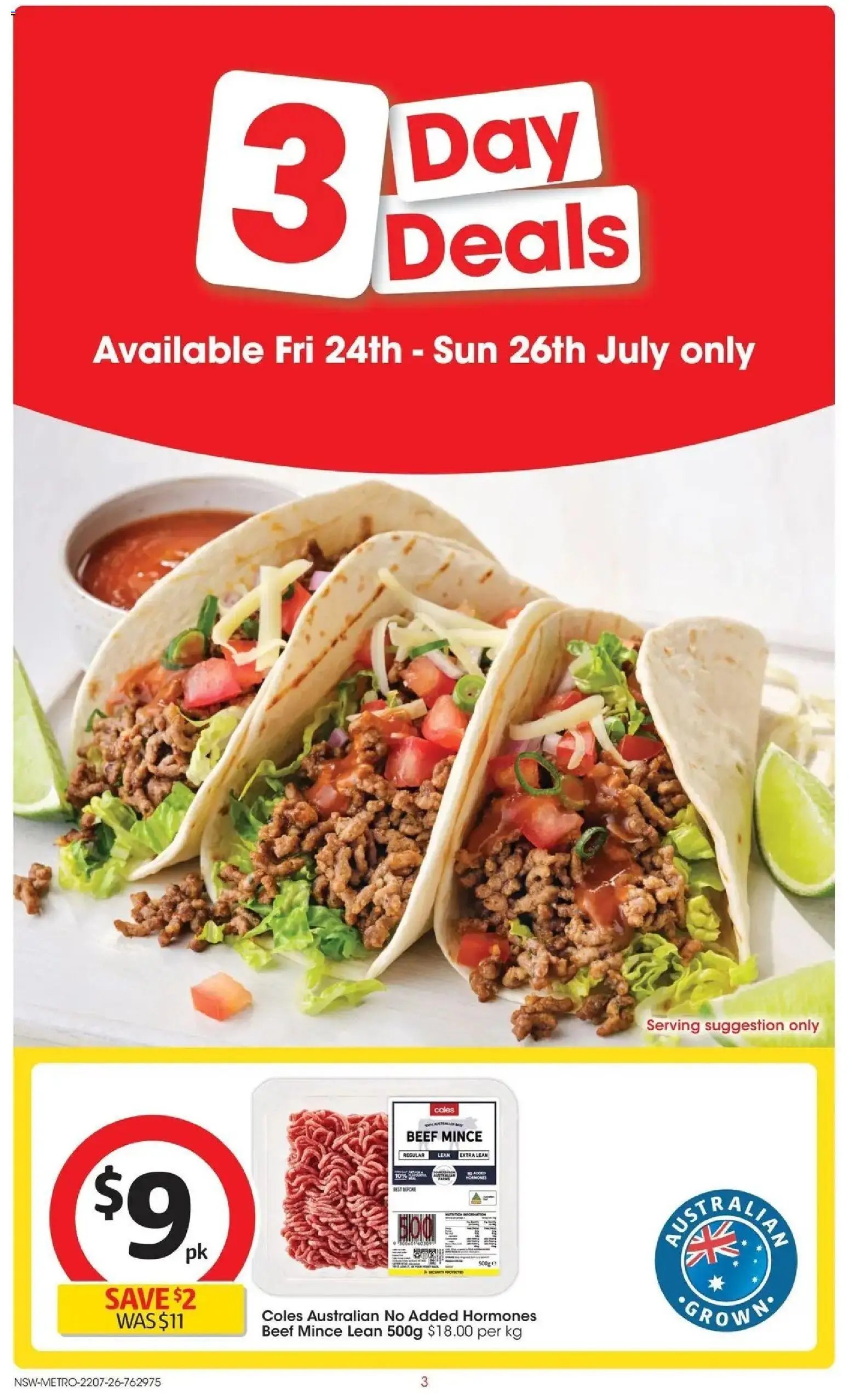 Coles catalogue from 22/07/2026 Coles Catalogue - 22nd July