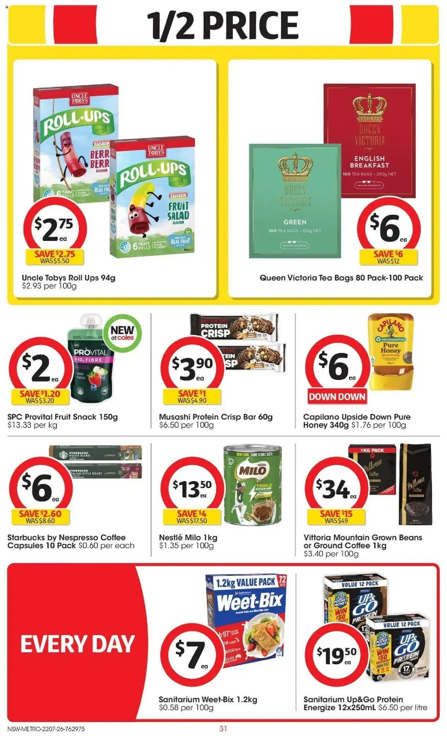 Coles catalogue from 22/07/2026 Coles Catalogue - 22nd July