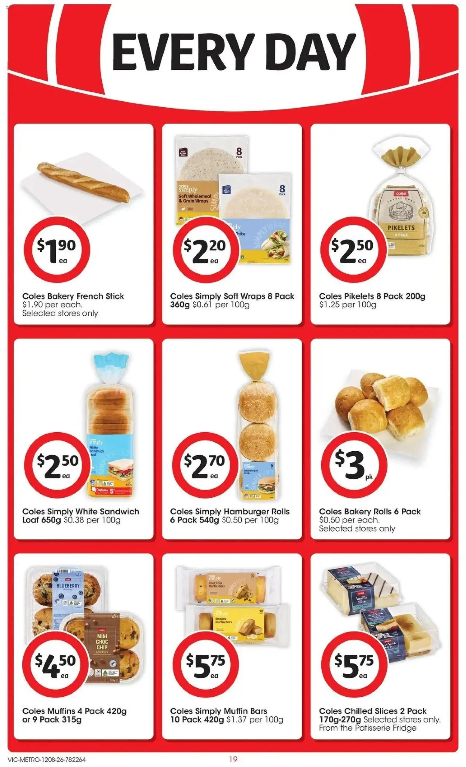 Coles catalogue from 12/08/2026 Coles catalogue VIC