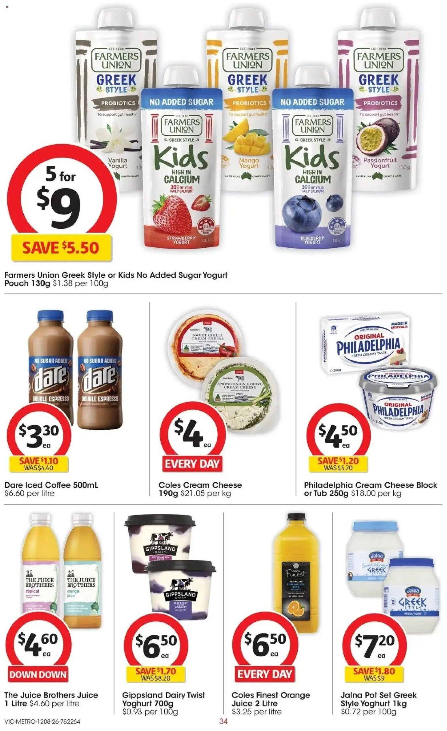 Coles catalogue from 12/08/2026 Coles catalogue VIC
