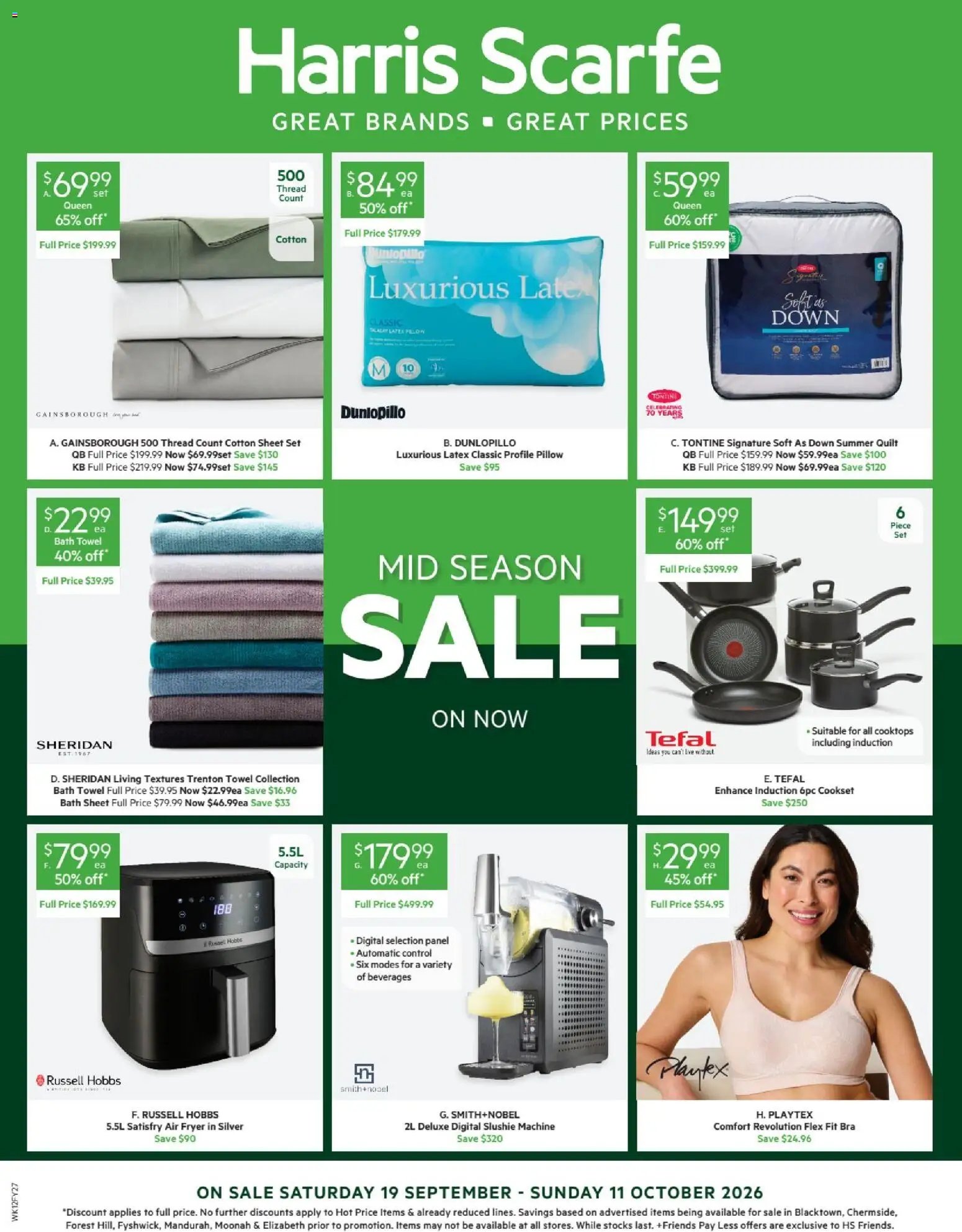 Harris Scarfe catalogue from 18/09/2026 Harris Scarfe catalogue