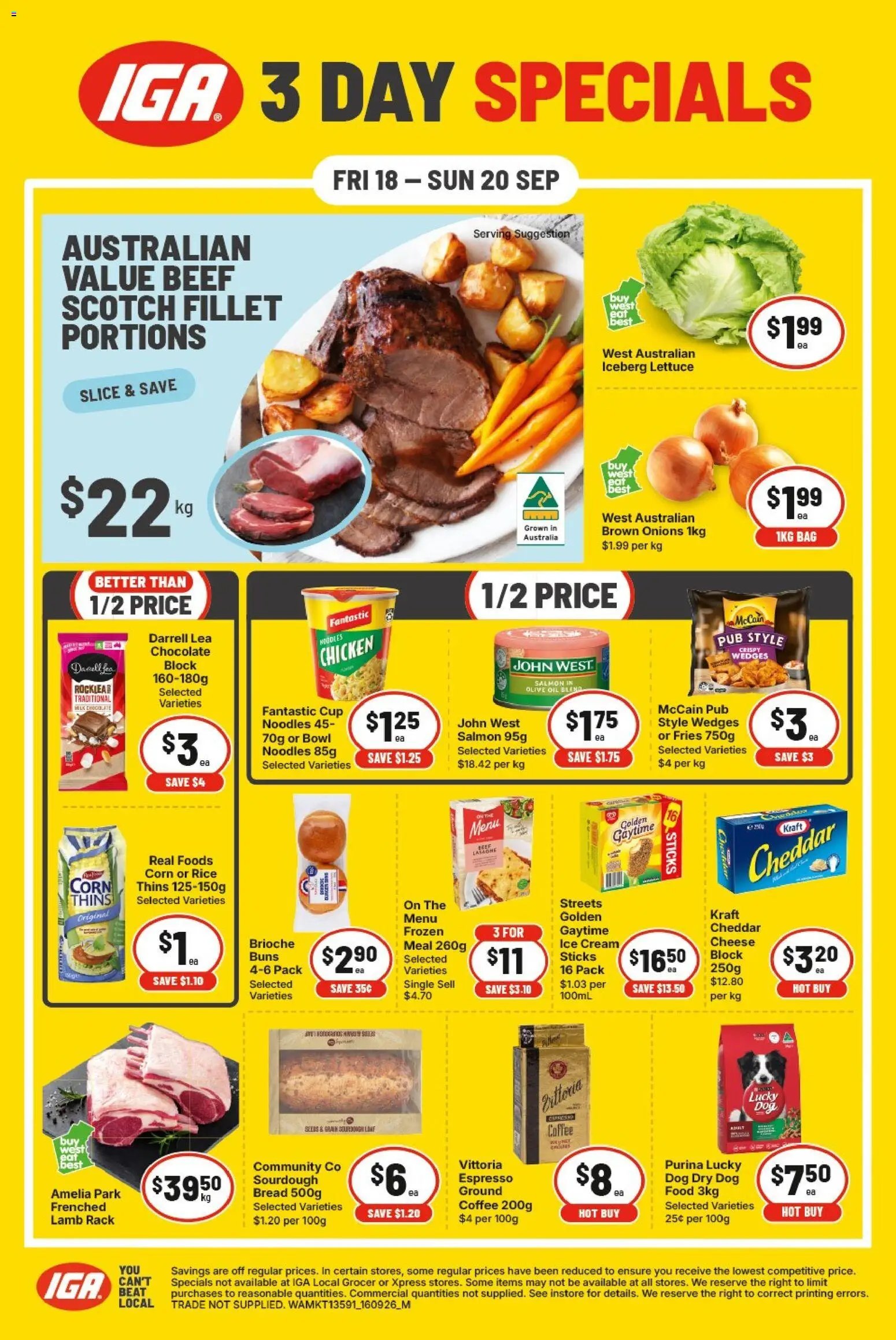 IGA catalogue from 18/09/2026 IGA catalogue Northbridge