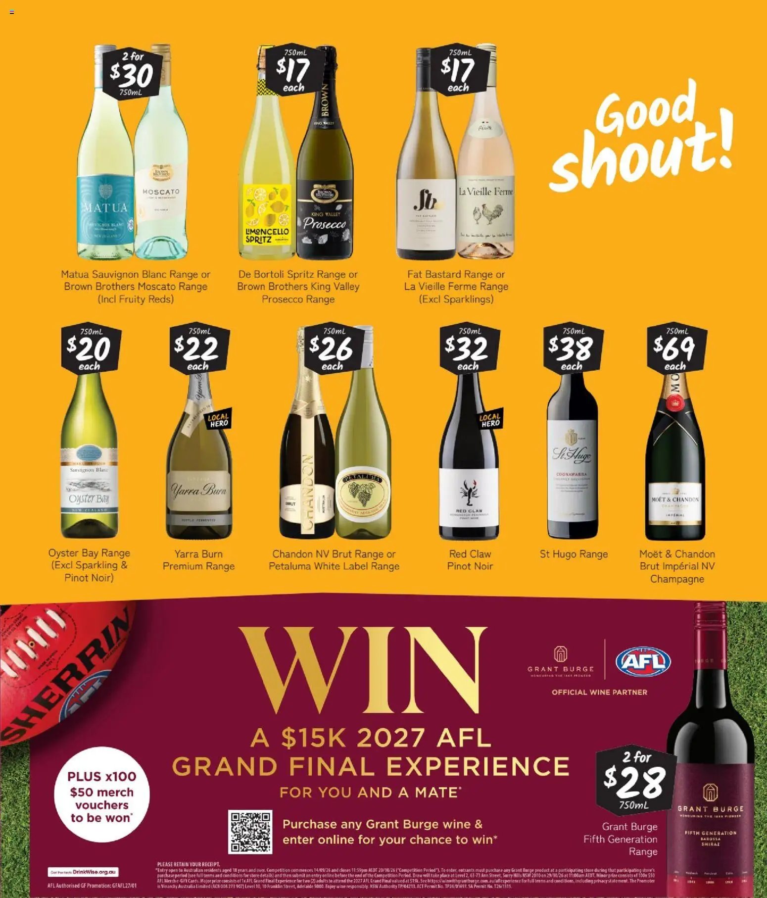 Cellarbrations catalogue from 21/09/2026 Cellarbrations catalogue ALFREDTON