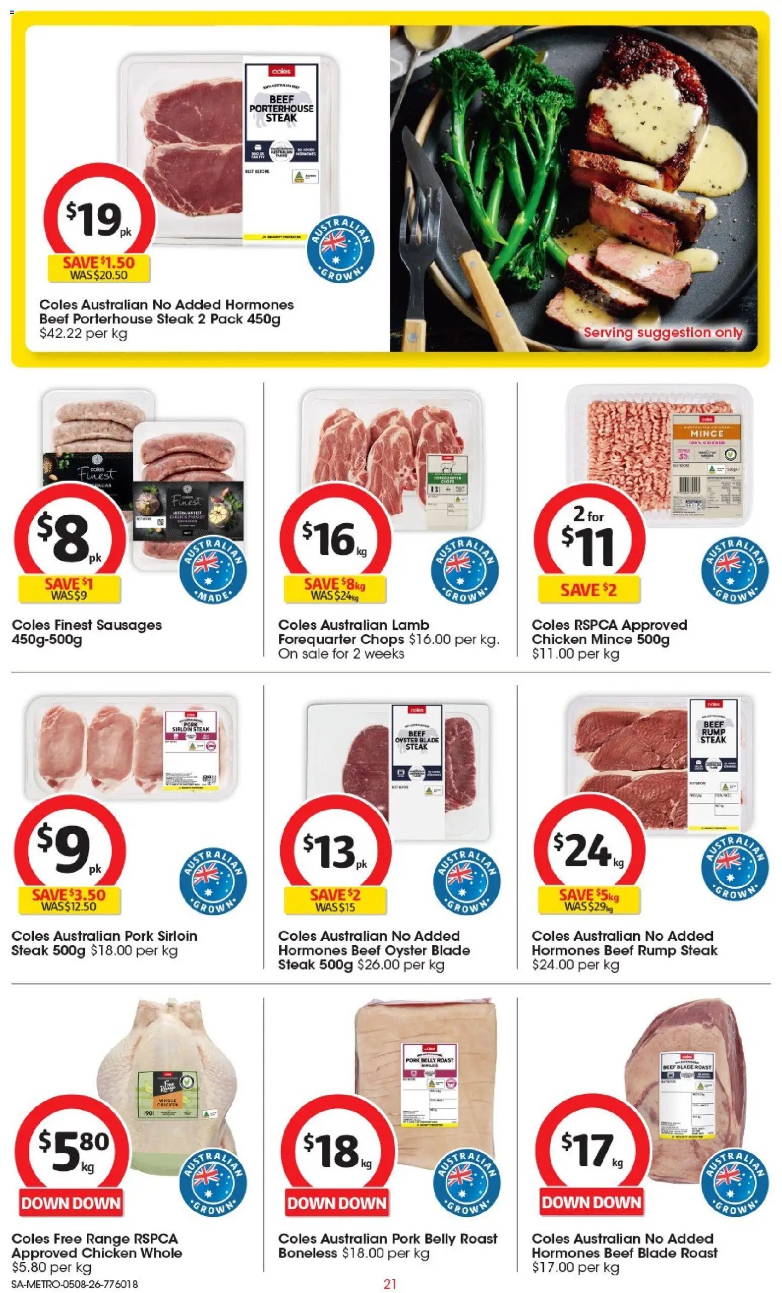 Coles catalogue from 05/08/2026 Coles catalogue SA