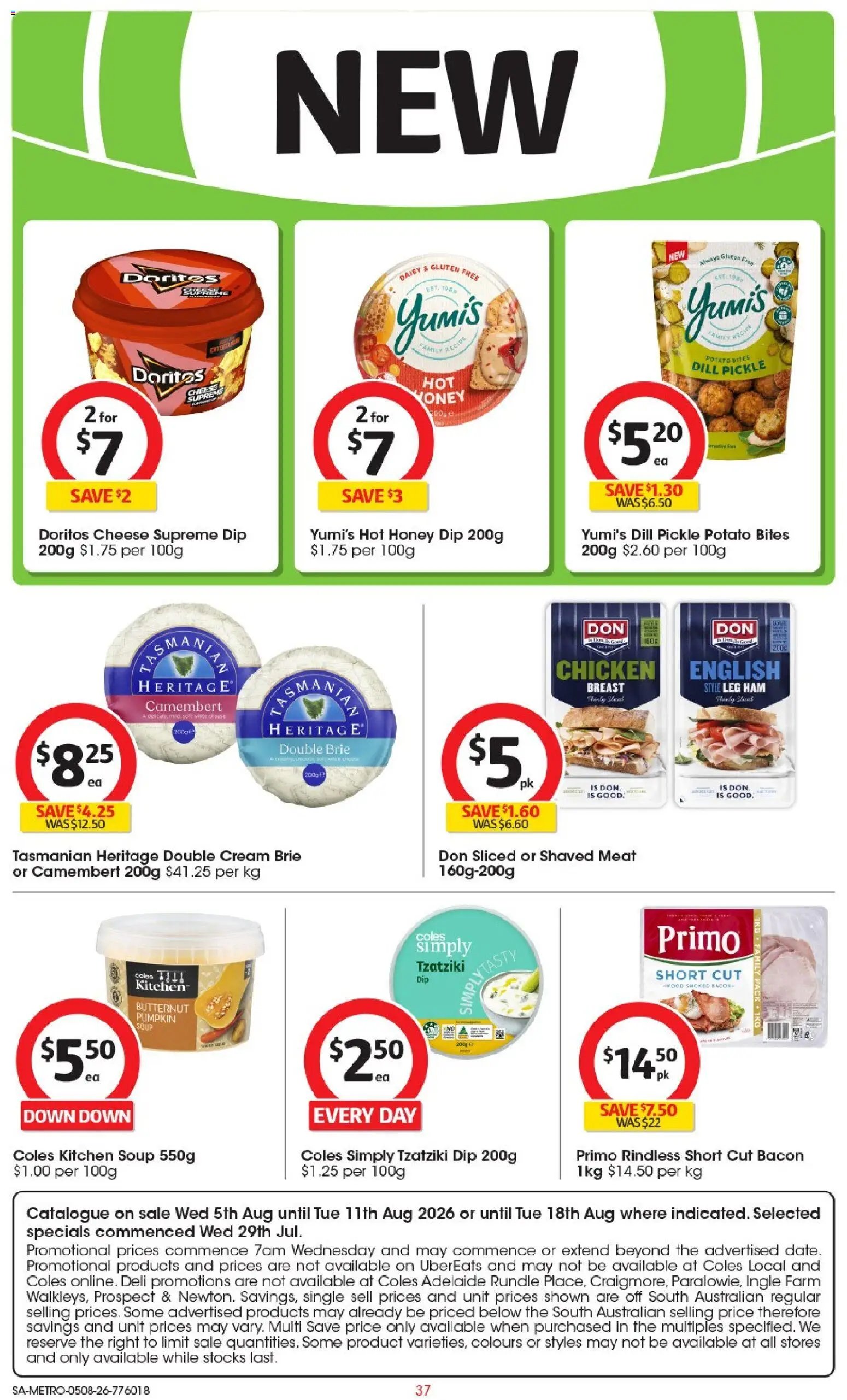 Coles catalogue from 05/08/2026 Coles catalogue SA