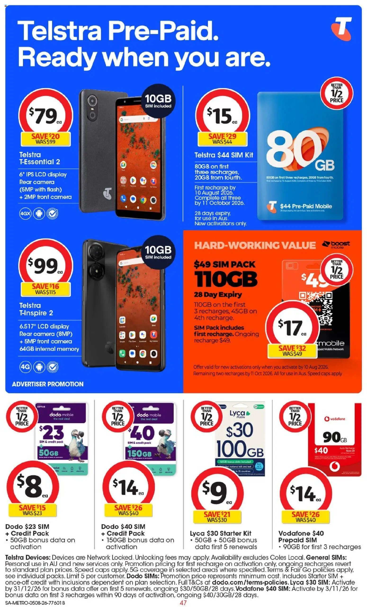 Coles catalogue from 05/08/2026 Coles catalogue SA