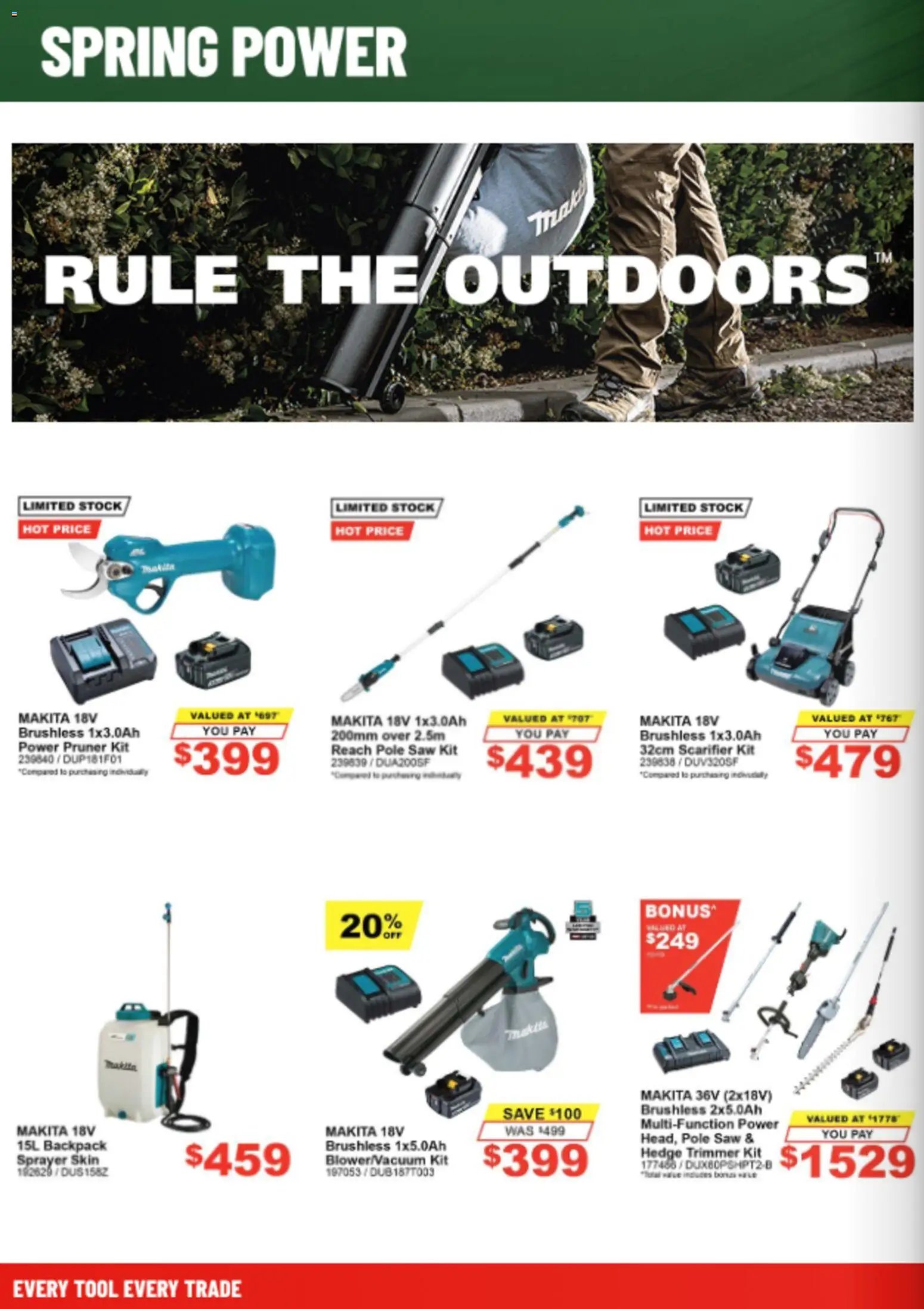 Total Tools catalogue from 01/10/2026 Total Tools catalogue