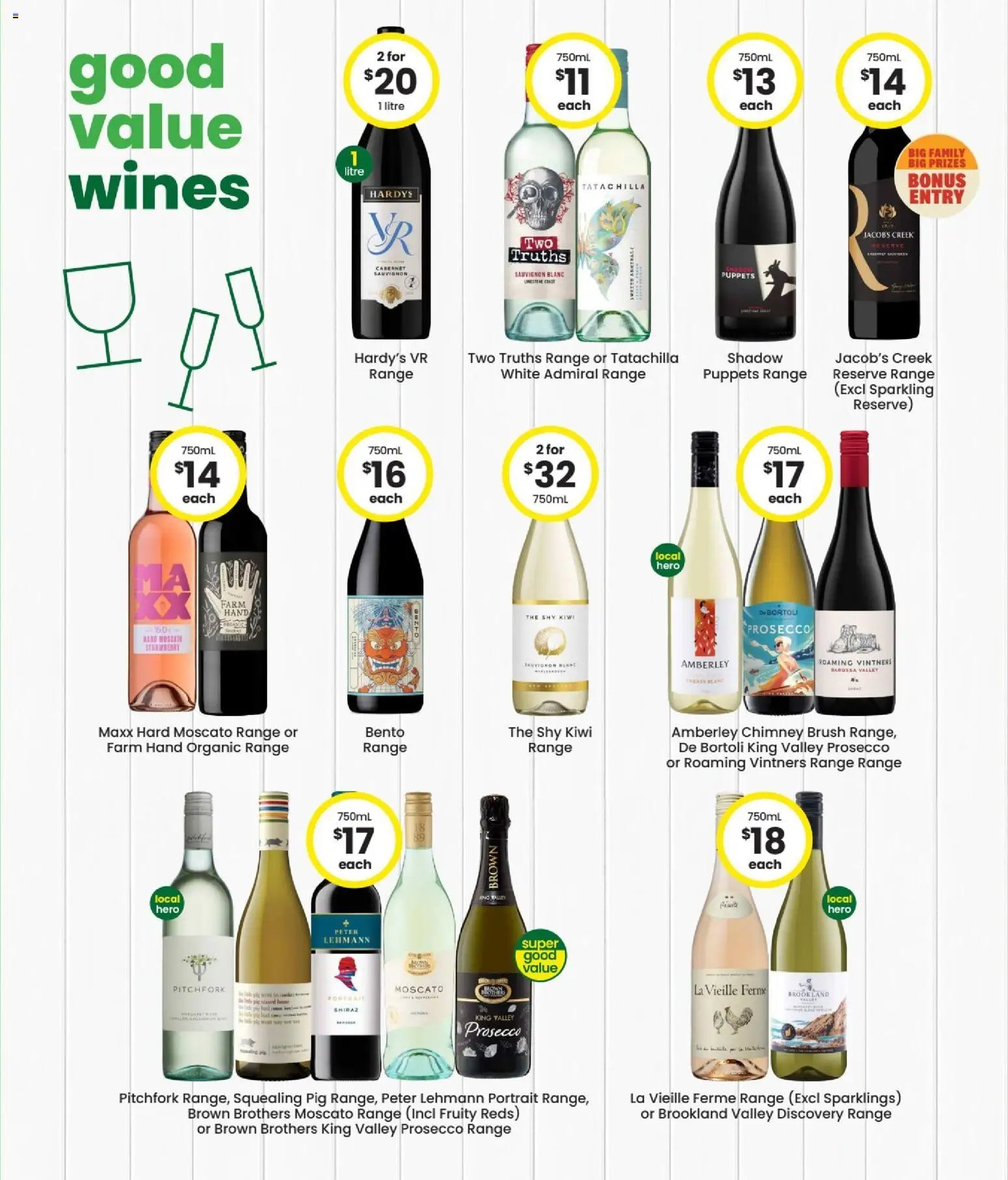 The Bottle-O catalogue from 06/07/2026 The Bottle-O catalogue ALBANY