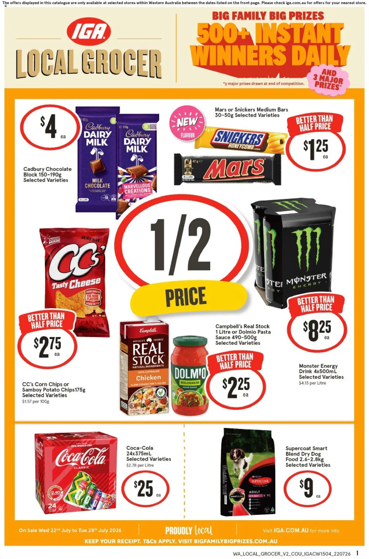 IGA catalogue from 22/07/2026 IGA Local Grocer NT/WA