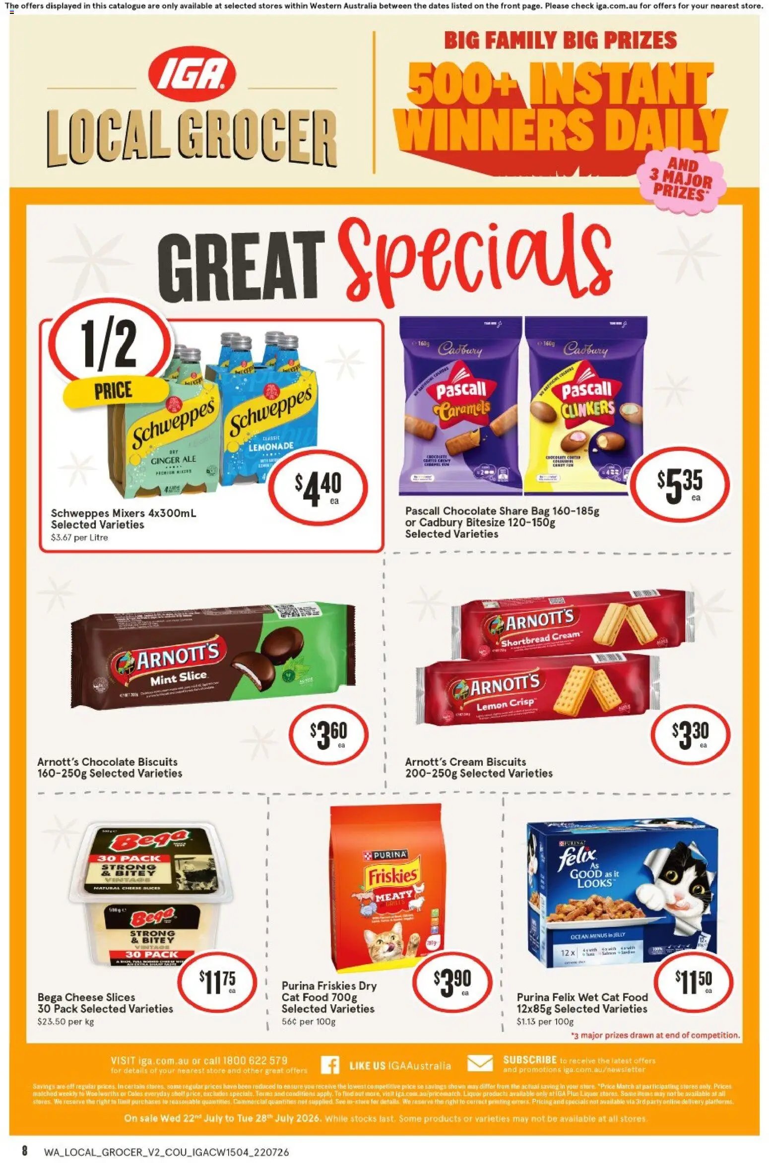 IGA catalogue from 22/07/2026 IGA Local Grocer NT/WA