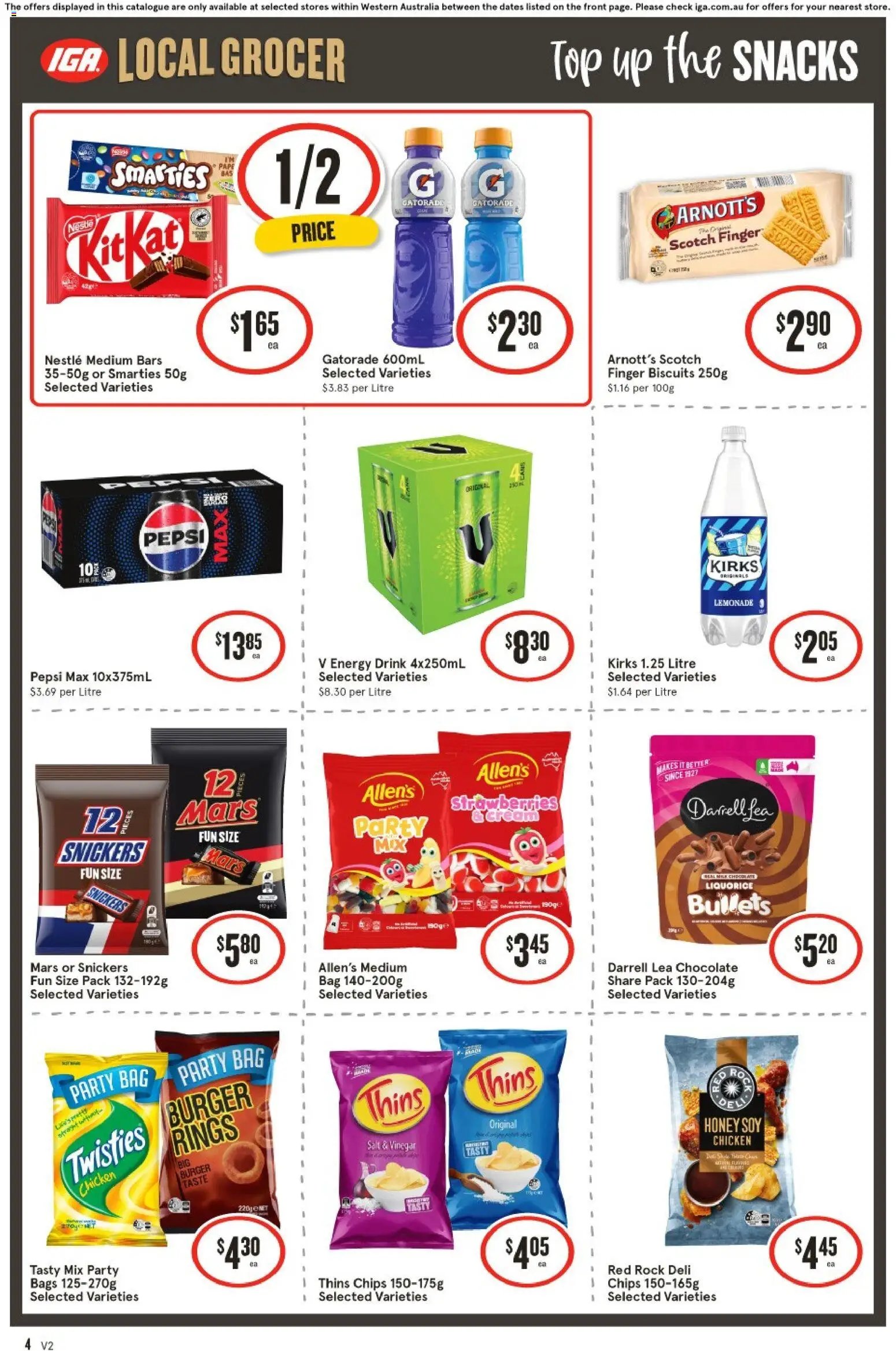 IGA catalogue from 22/07/2026 IGA Local Grocer NT/WA