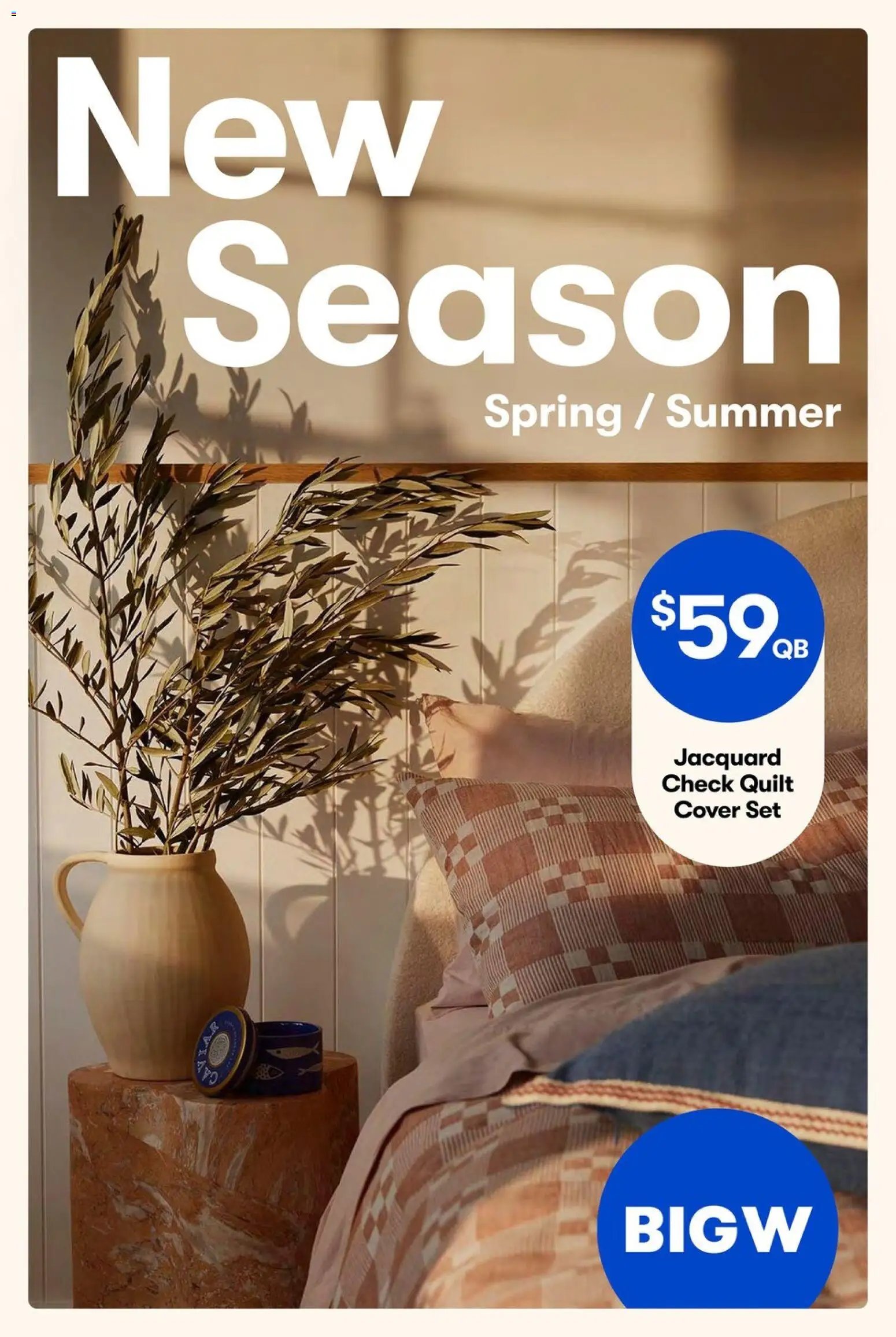Big W catalogue from 24/08/2026 Big W Catalogue - New Season: Spring / Summer