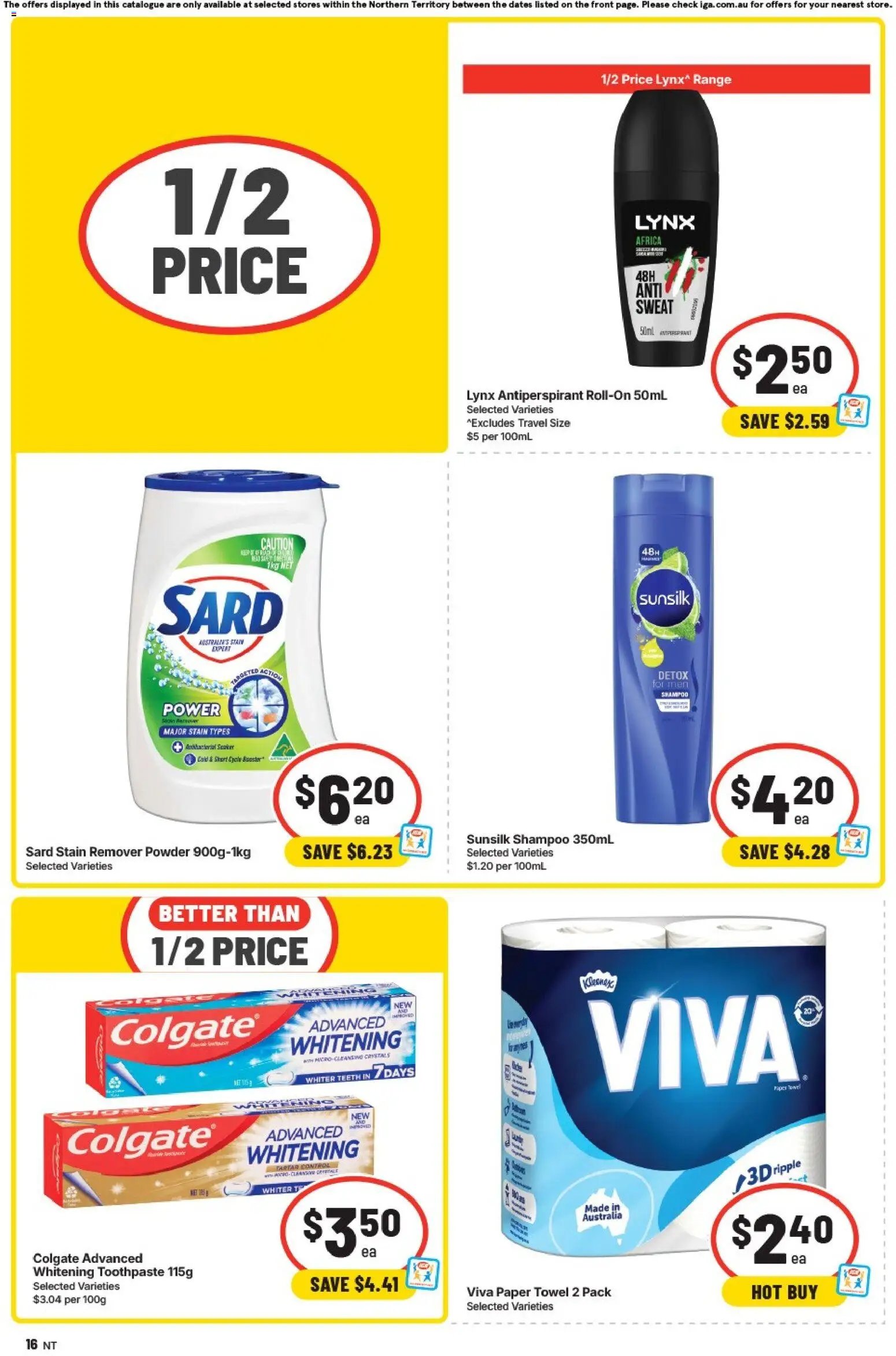 IGA catalogue from 05/08/2026 IGA catalogue NT