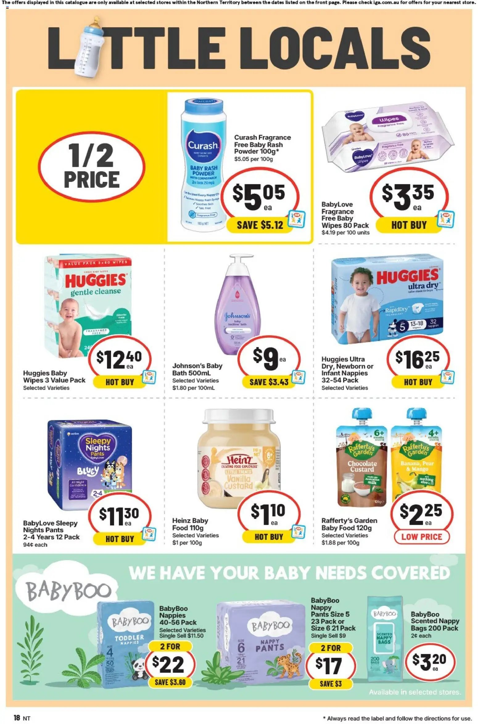 IGA catalogue from 05/08/2026 IGA catalogue NT
