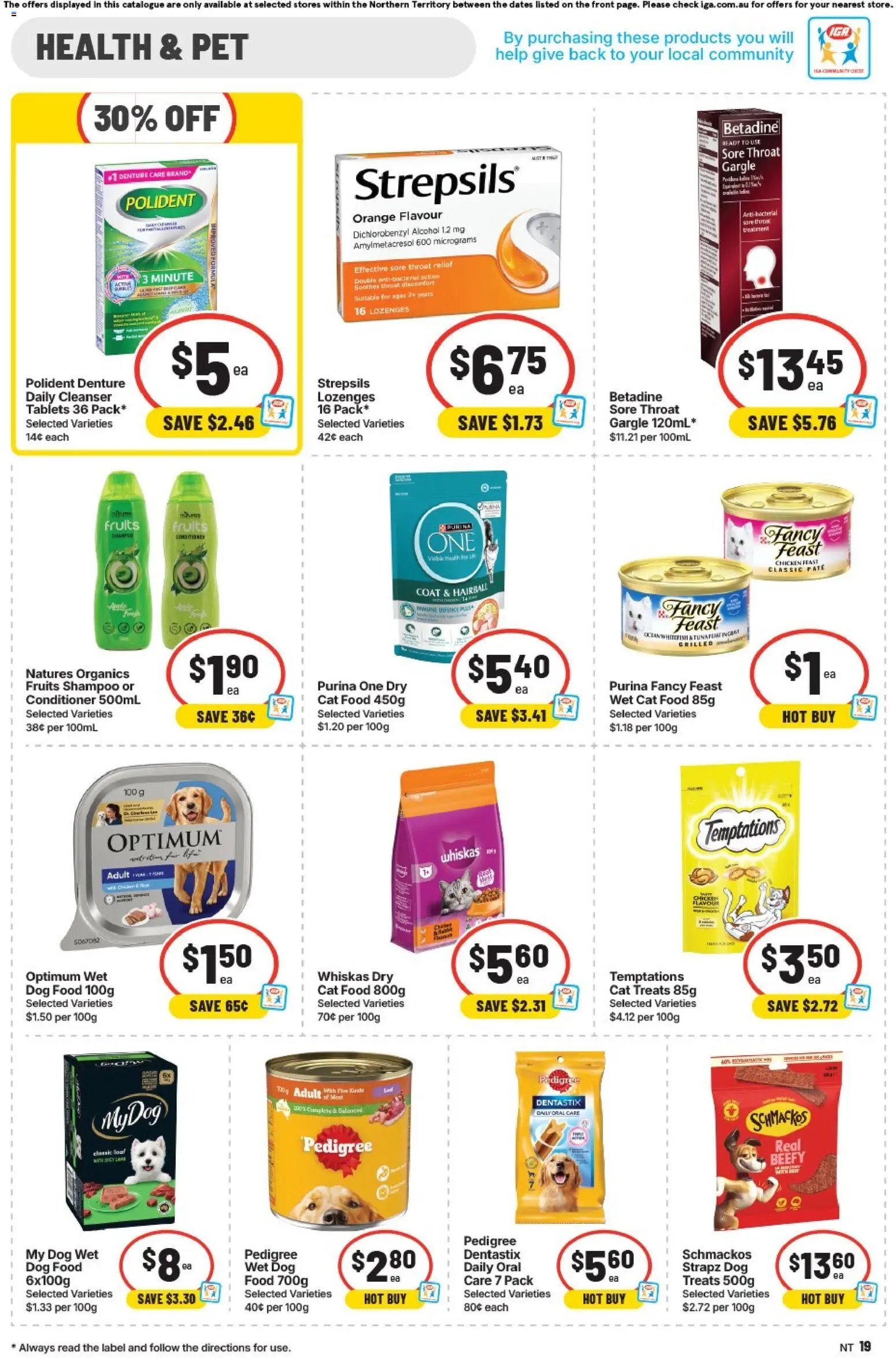 IGA catalogue from 05/08/2026 IGA catalogue NT
