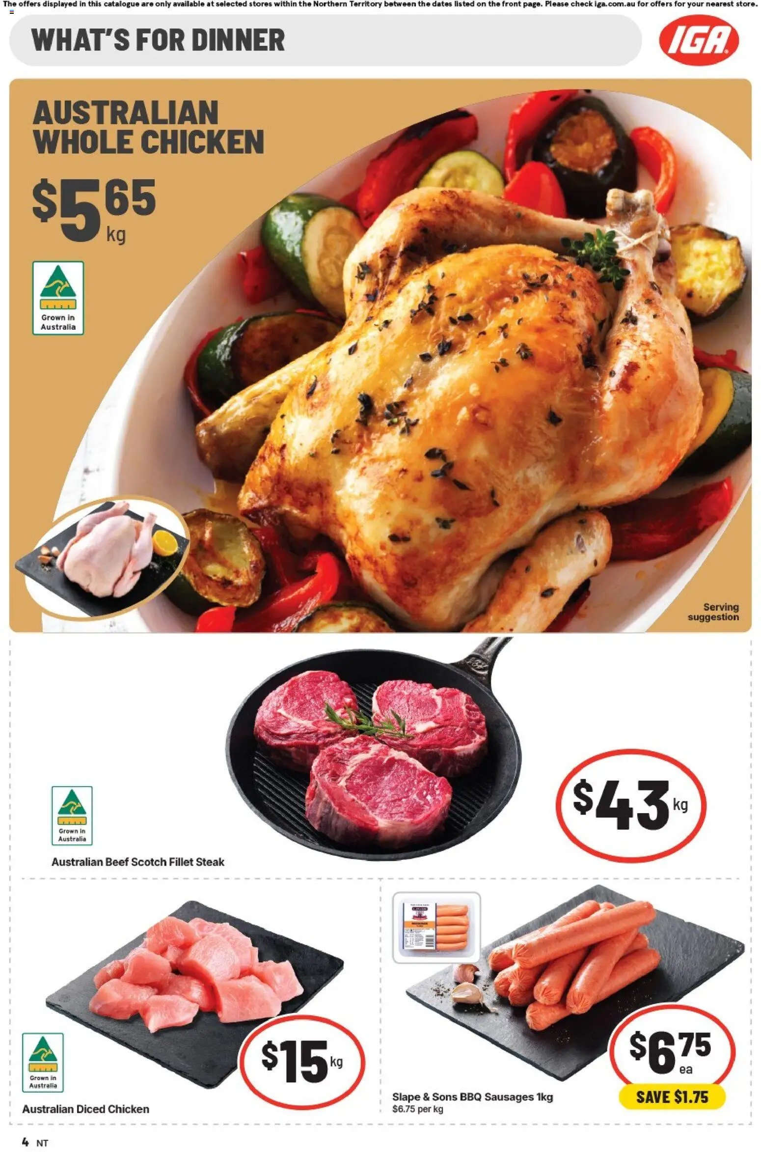 IGA catalogue from 05/08/2026 IGA catalogue NT