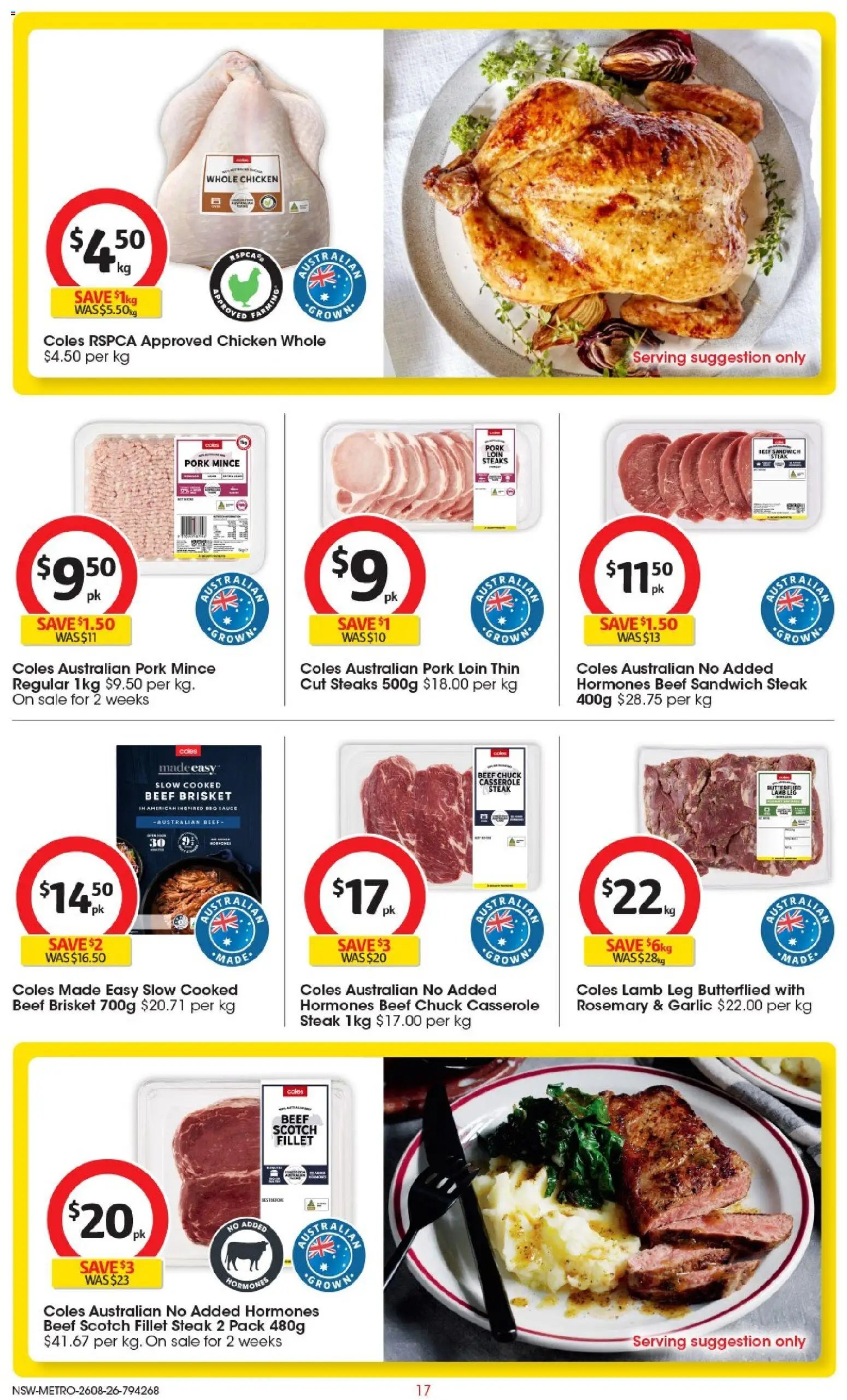 Coles catalogue from 26/08/2026 Coles catalogue NSW
