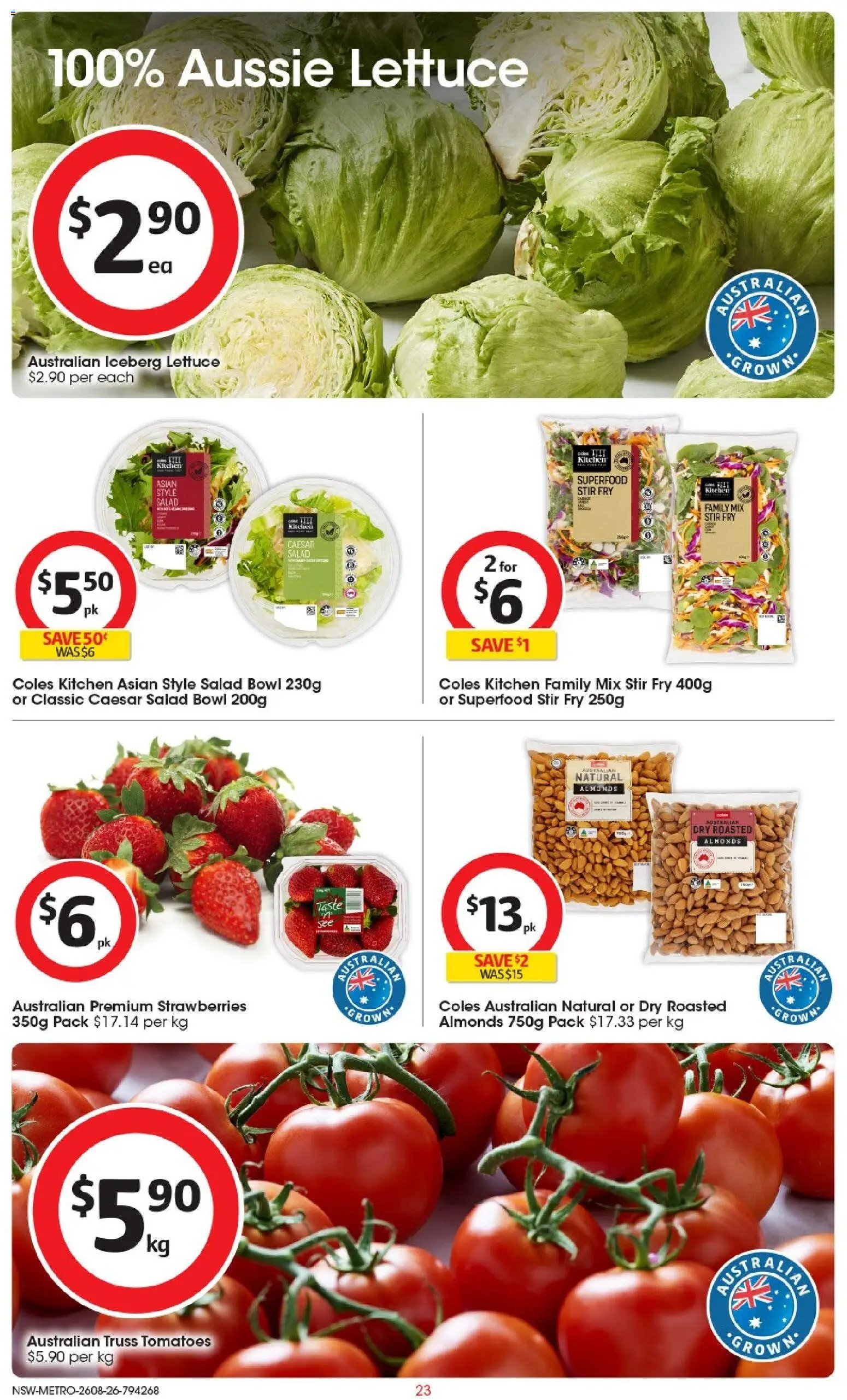 Coles catalogue from 26/08/2026 Coles catalogue NSW