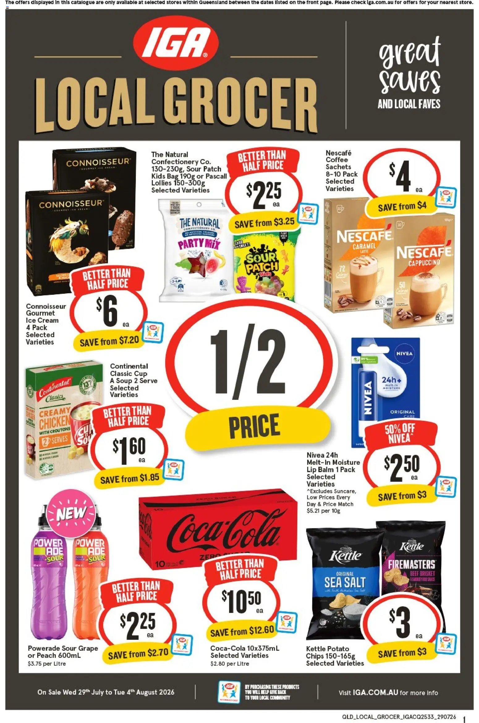 IGA catalogue from 29/07/2026 IGA Local Grocer QLD