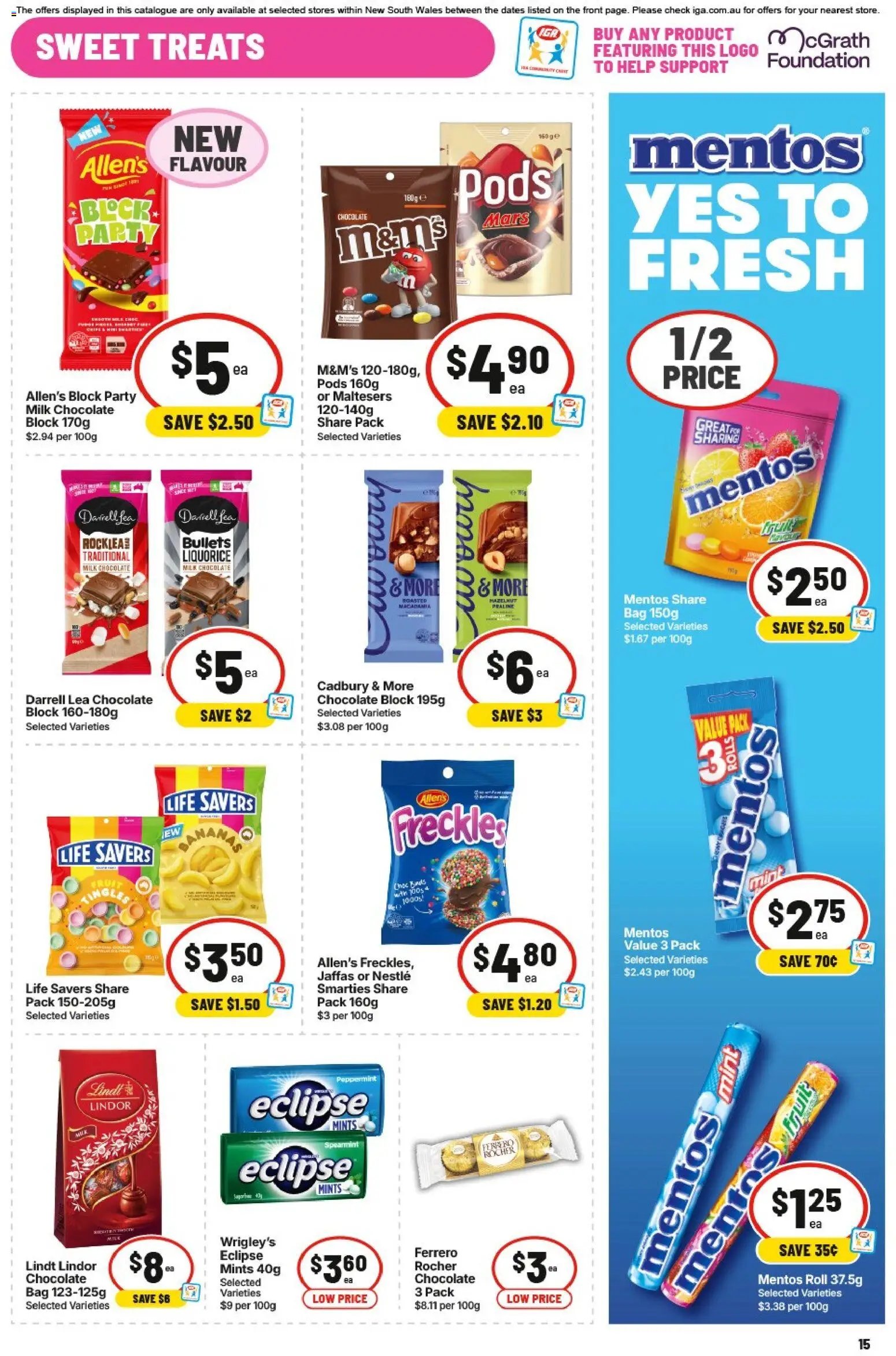 IGA catalogue from 09/09/2026 IGA catalogue Forest Lodge
