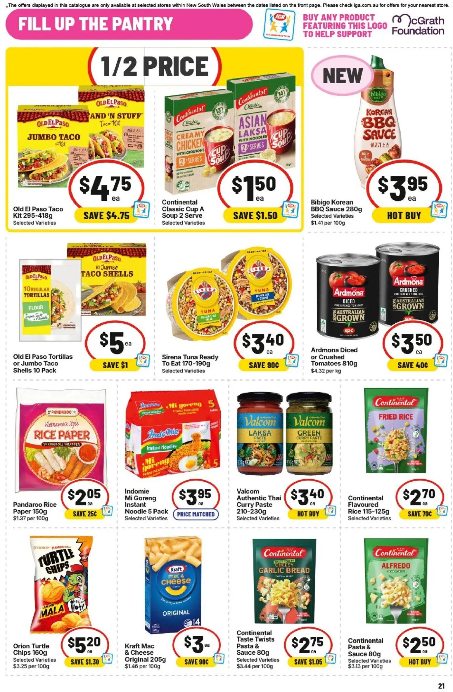 IGA catalogue from 09/09/2026 IGA catalogue Forest Lodge