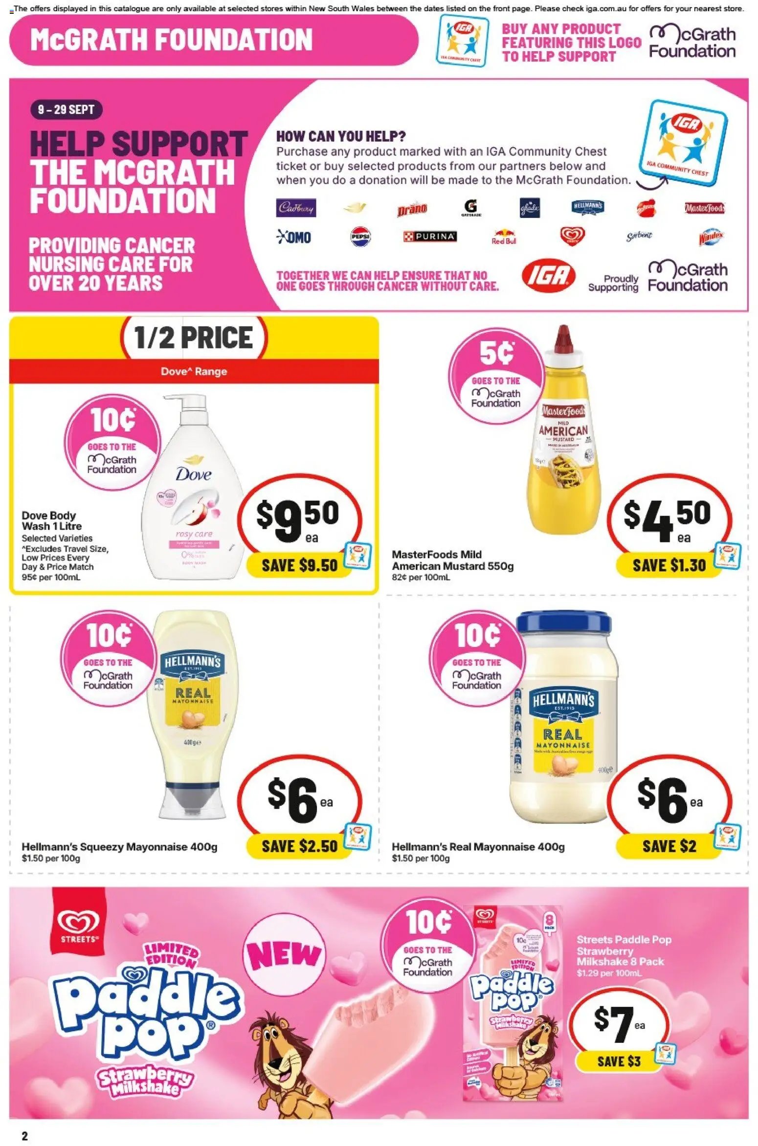 IGA catalogue from 09/09/2026 IGA catalogue Forest Lodge