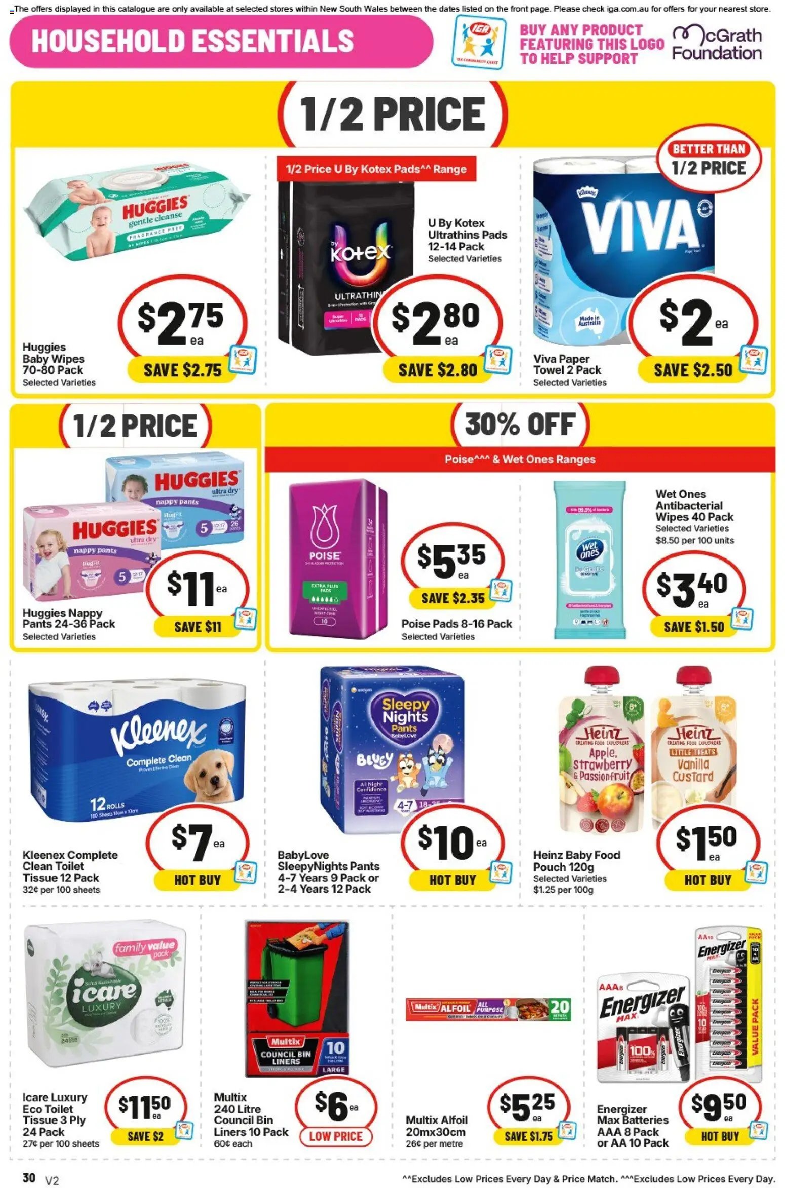 IGA catalogue from 09/09/2026 IGA catalogue Forest Lodge