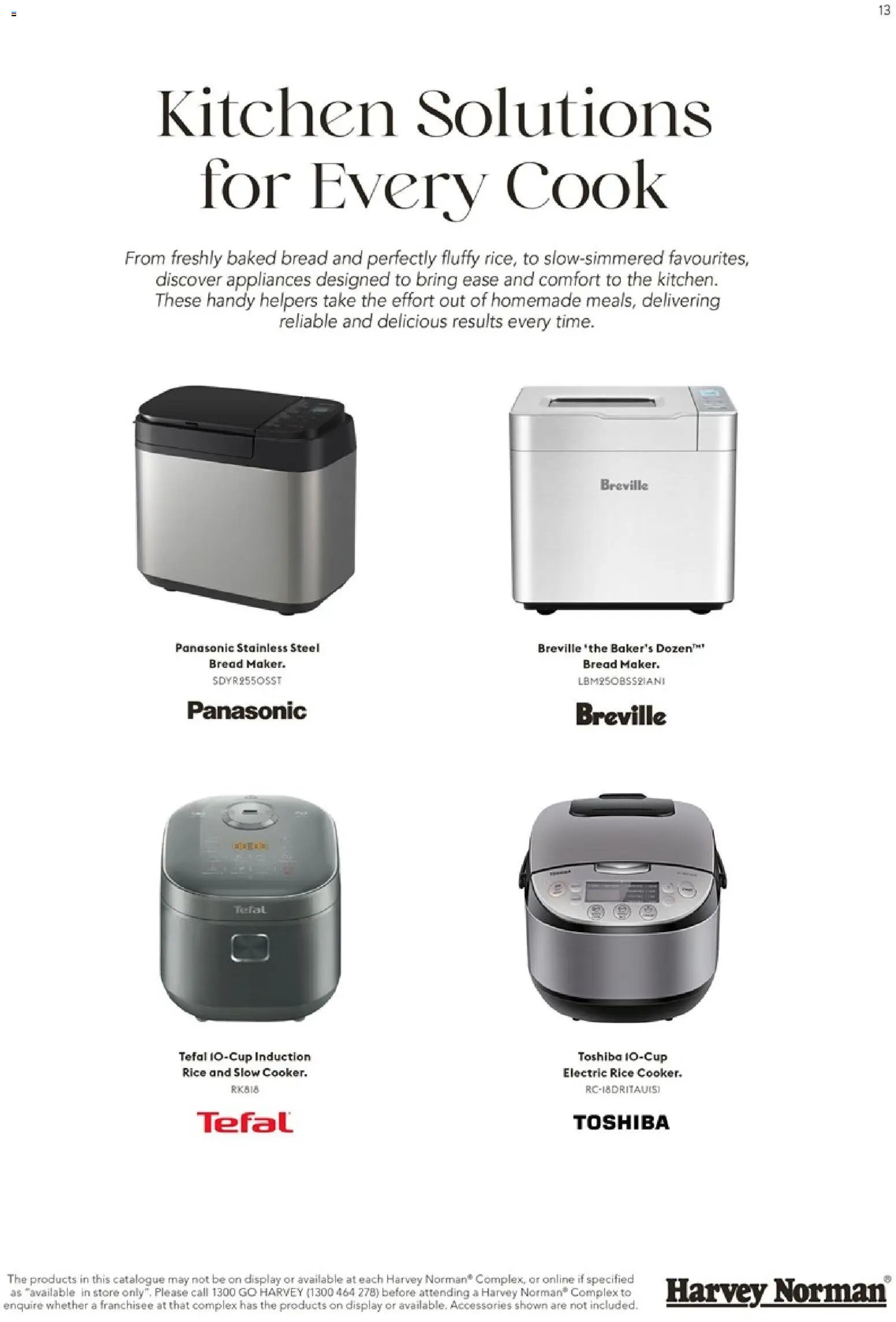 Harvey Norman catalogue from 09/07/2026 Harvey Norman Winter Warmers Food Prep