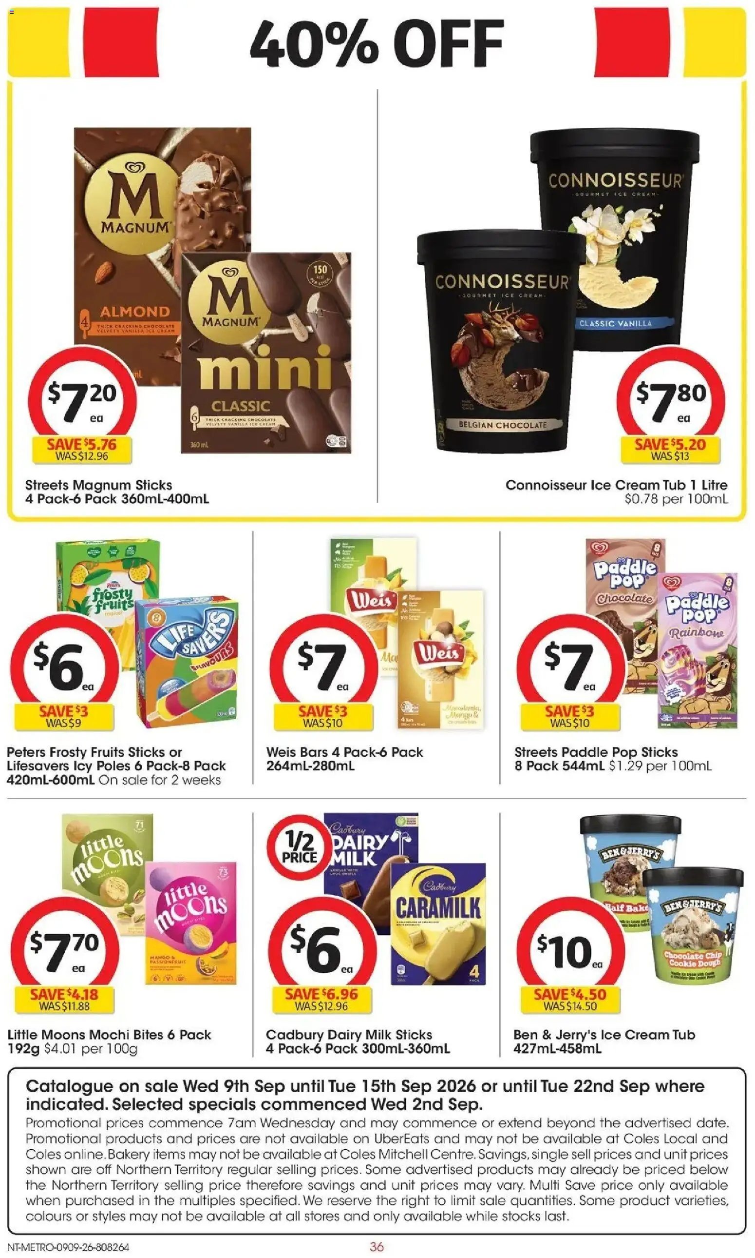 Coles catalogue from 09/09/2026 Coles catalogue NT