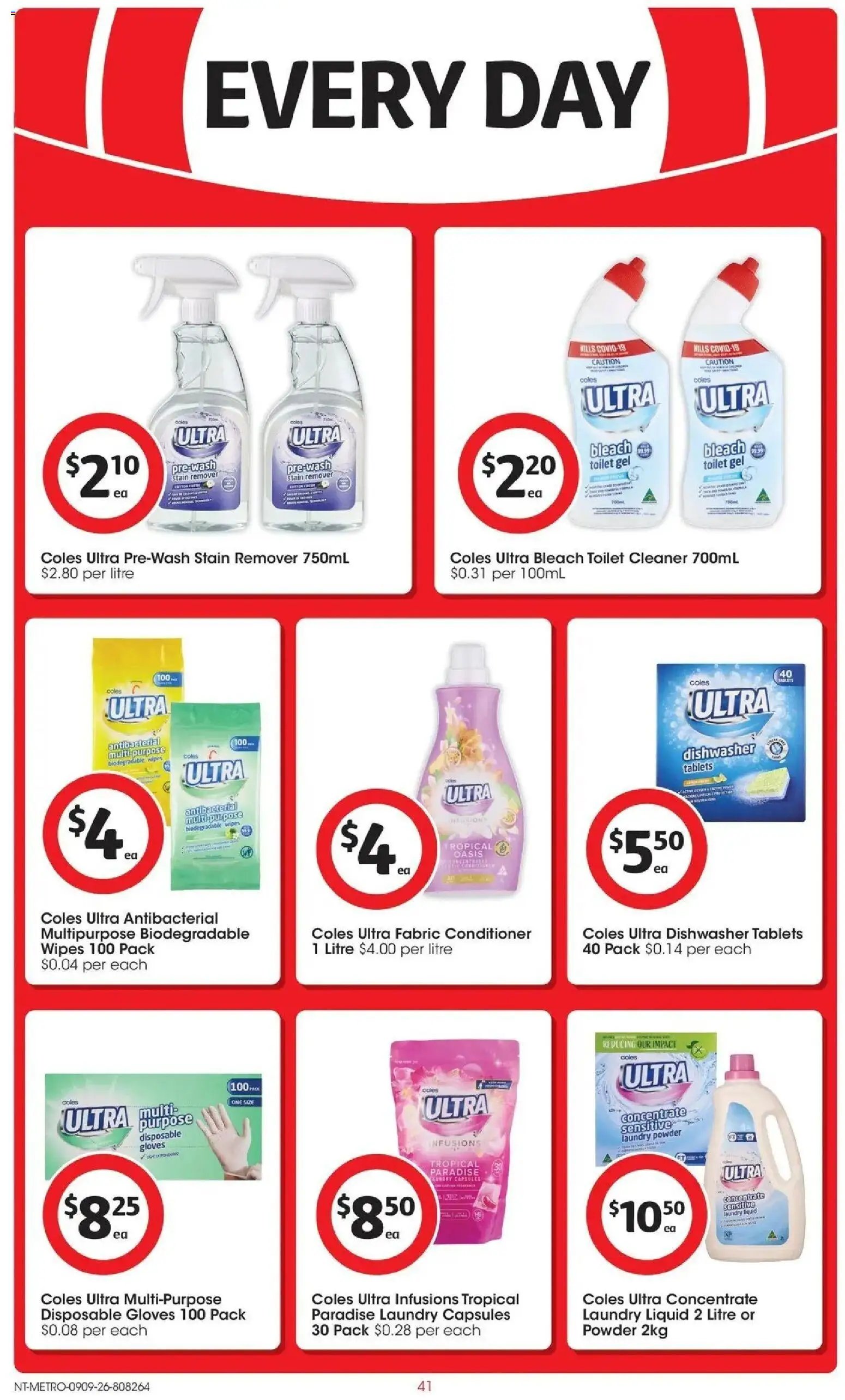 Coles catalogue from 09/09/2026 Coles catalogue NT