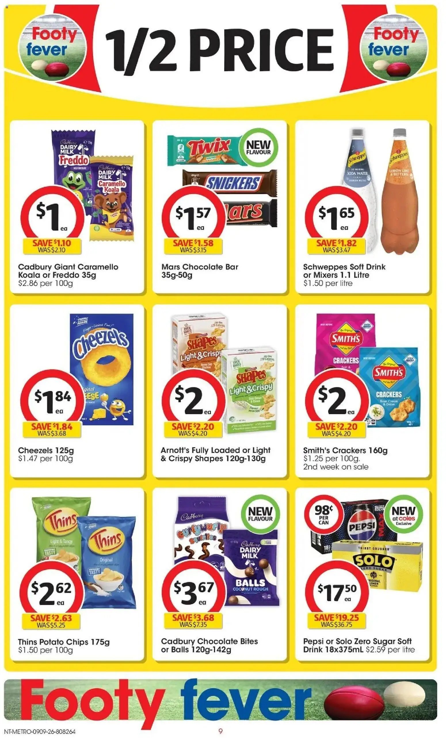 Coles catalogue from 09/09/2026 Coles catalogue NT