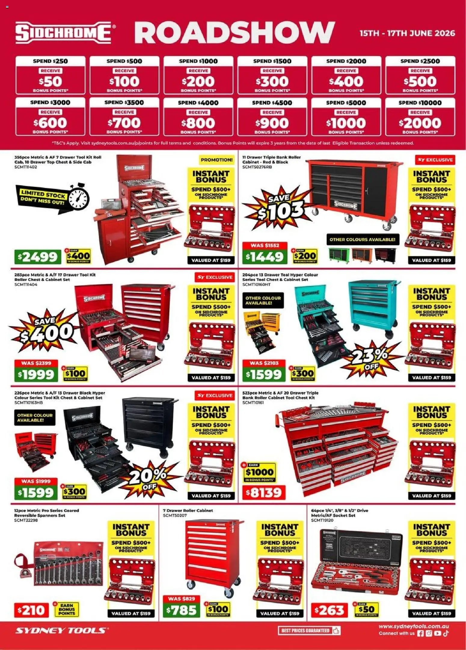 Sydney Tools catalogue from 15/06/2026 Sydney Tools catalogue