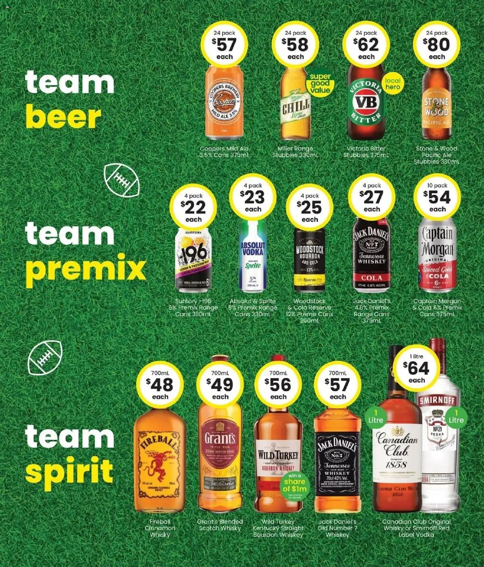 The Bottle-O catalogue from 14/09/2026 Good value booze for good value fans 14/09