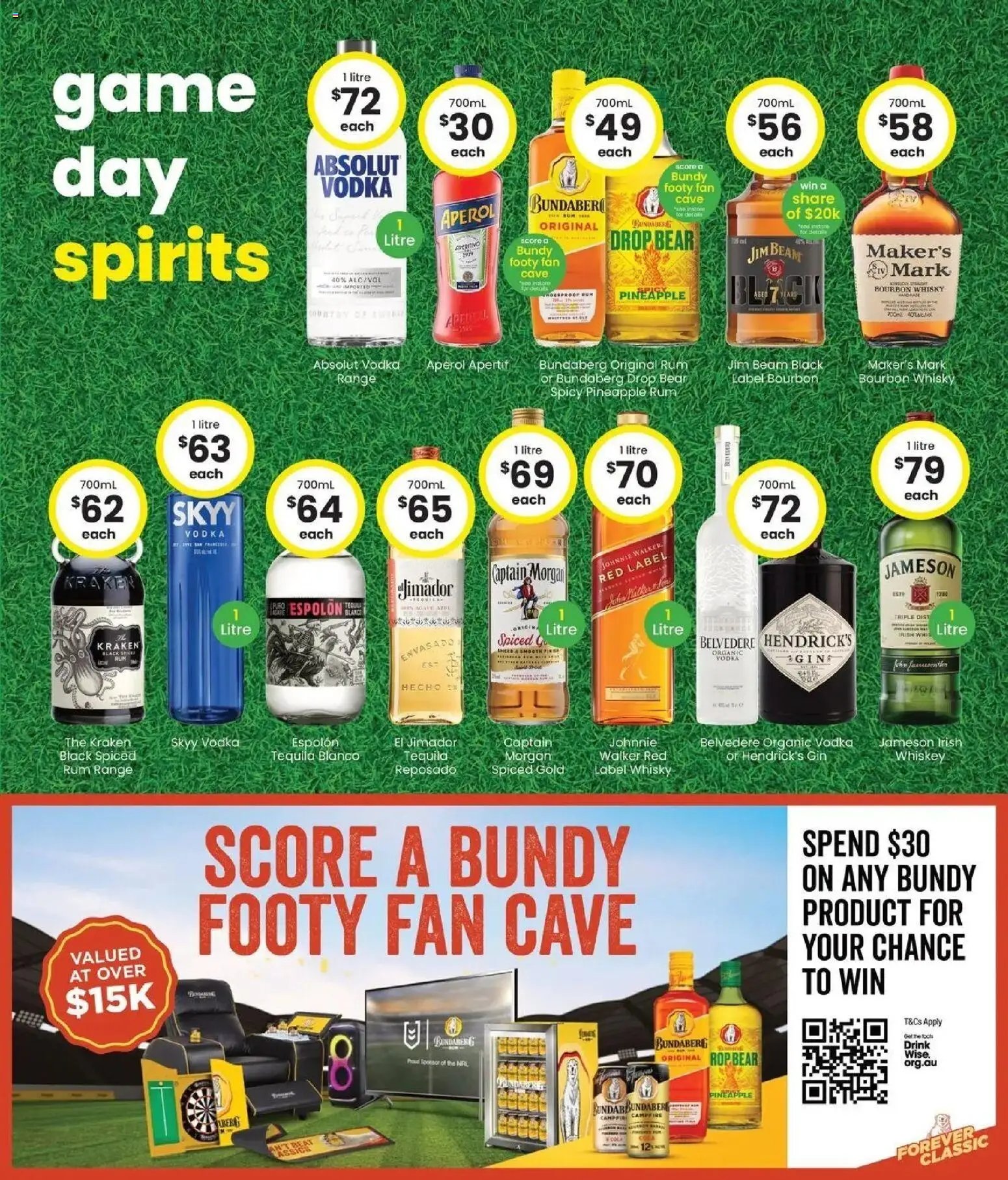 The Bottle-O catalogue from 14/09/2026 Good value booze for good value fans 14/09