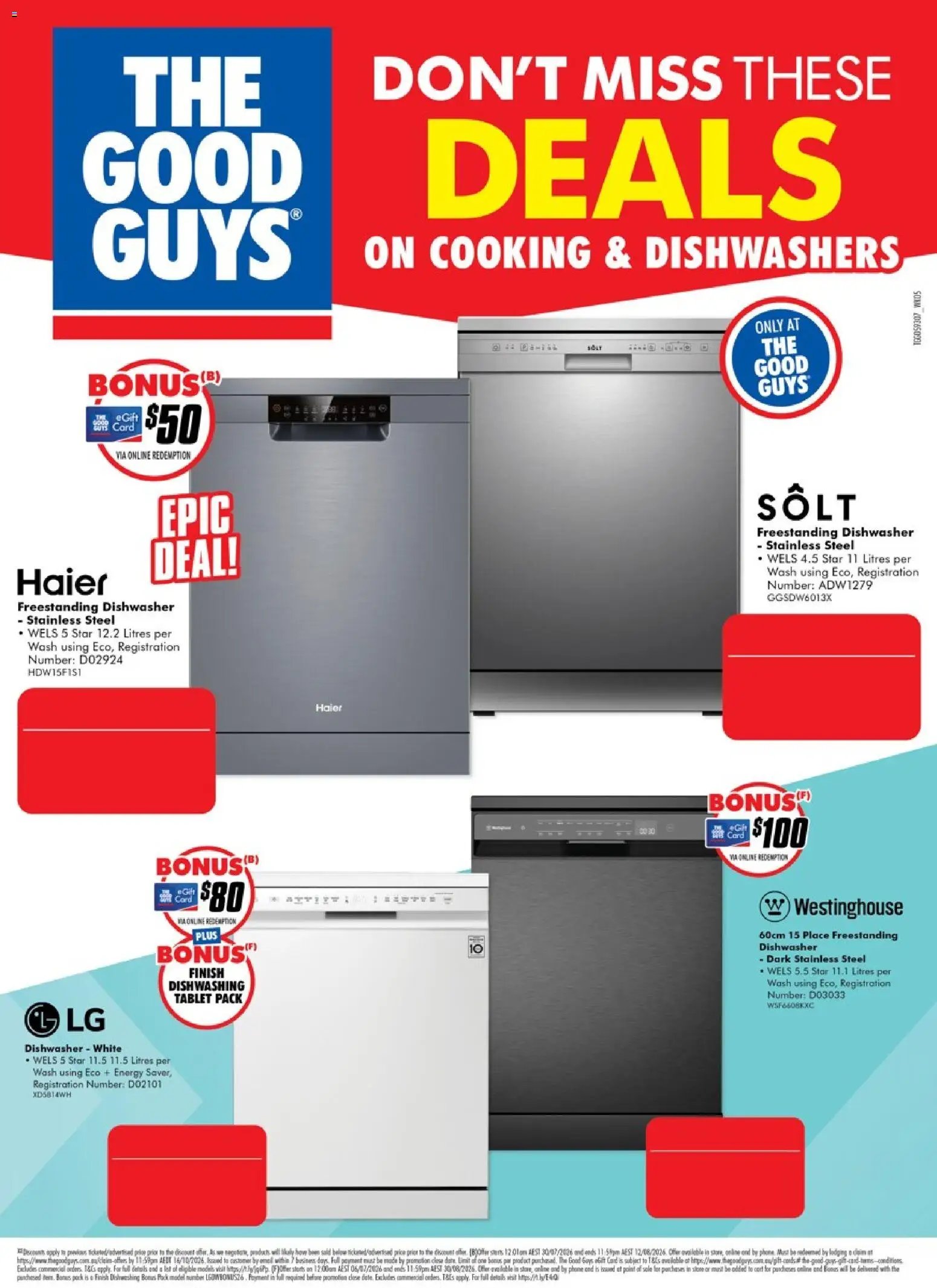 The Good Guys catalogue from 30/07/2026 The Good Guys COOKING