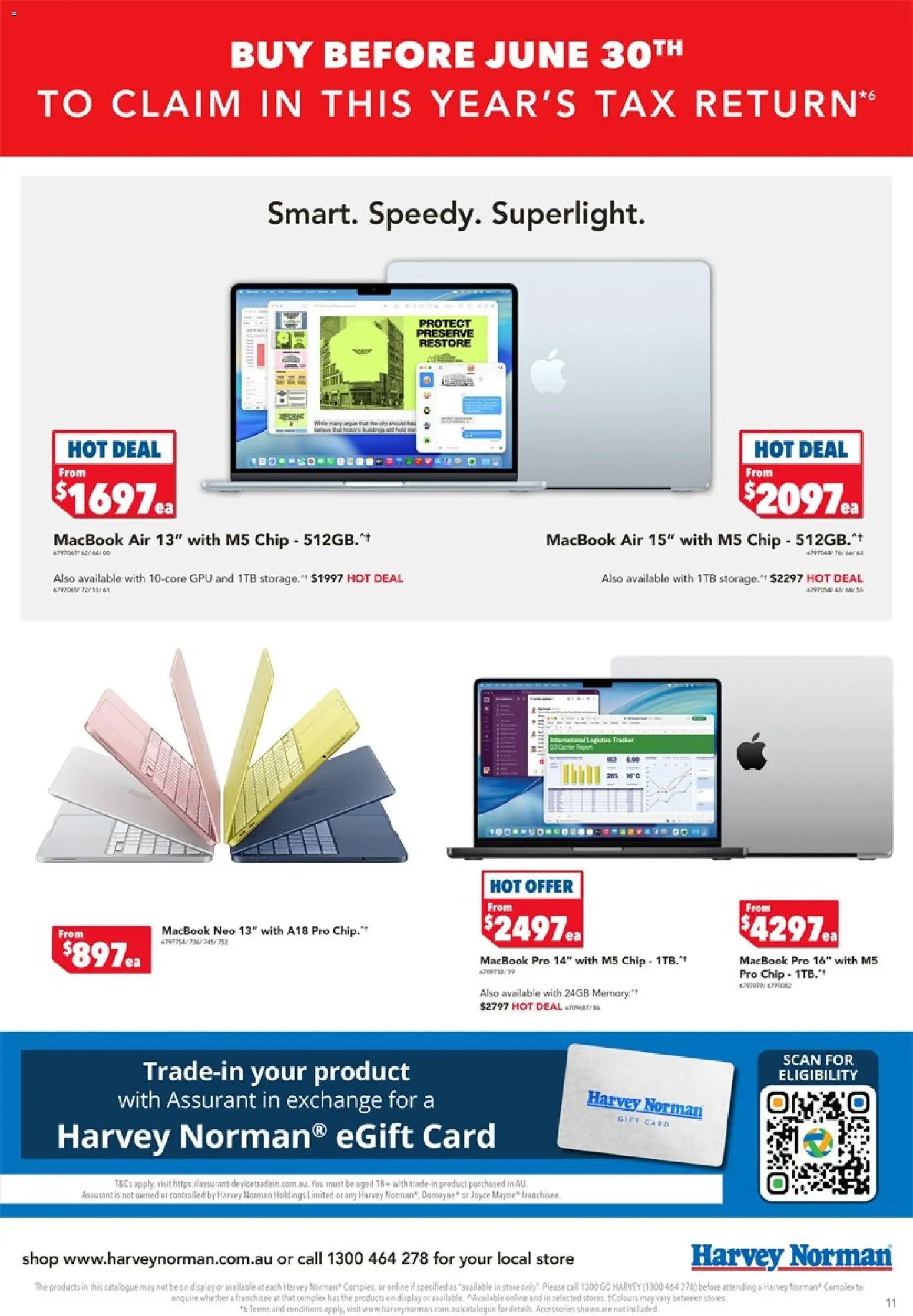 Harvey Norman catalogue from 19/06/2026 Harvey Norman Tax Time Deals