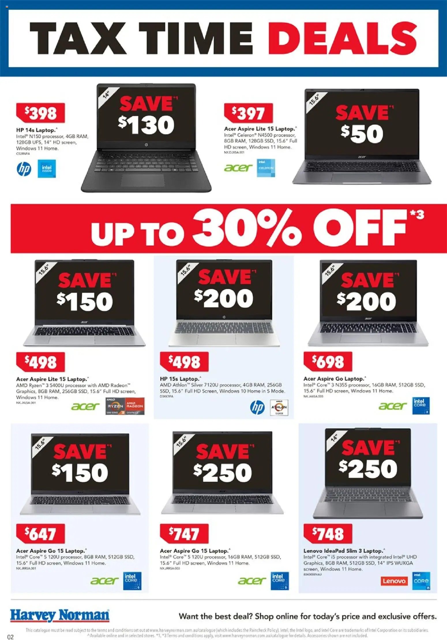 Harvey Norman catalogue from 19/06/2026 Harvey Norman Tax Time Deals