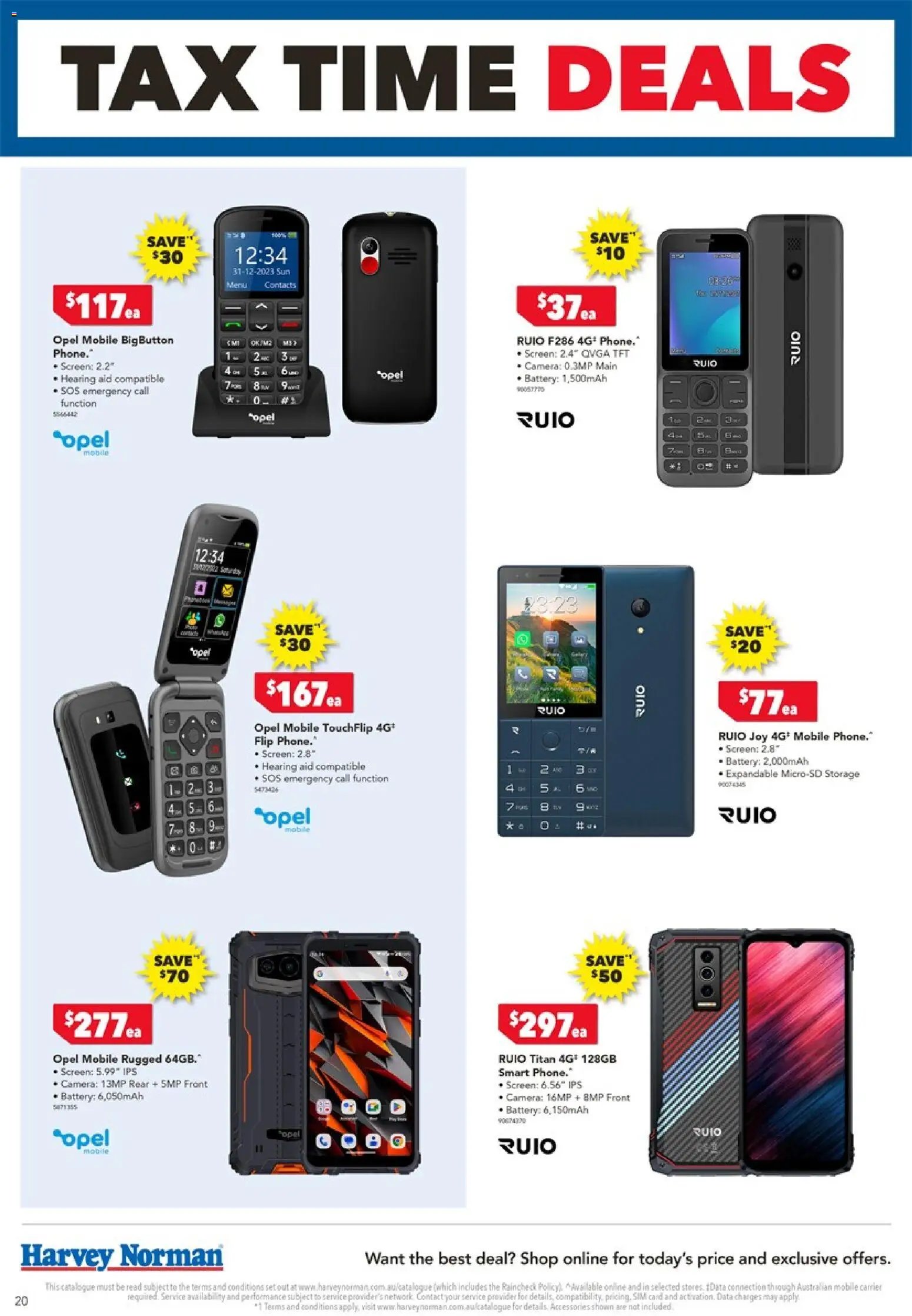 Harvey Norman catalogue from 19/06/2026 Harvey Norman Tax Time Deals